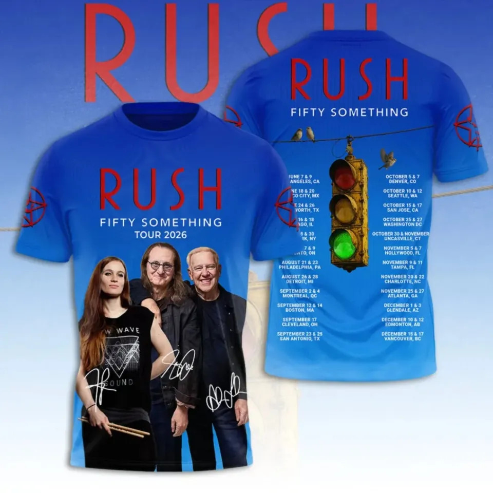 Rush Tour 2026 3D Shirt