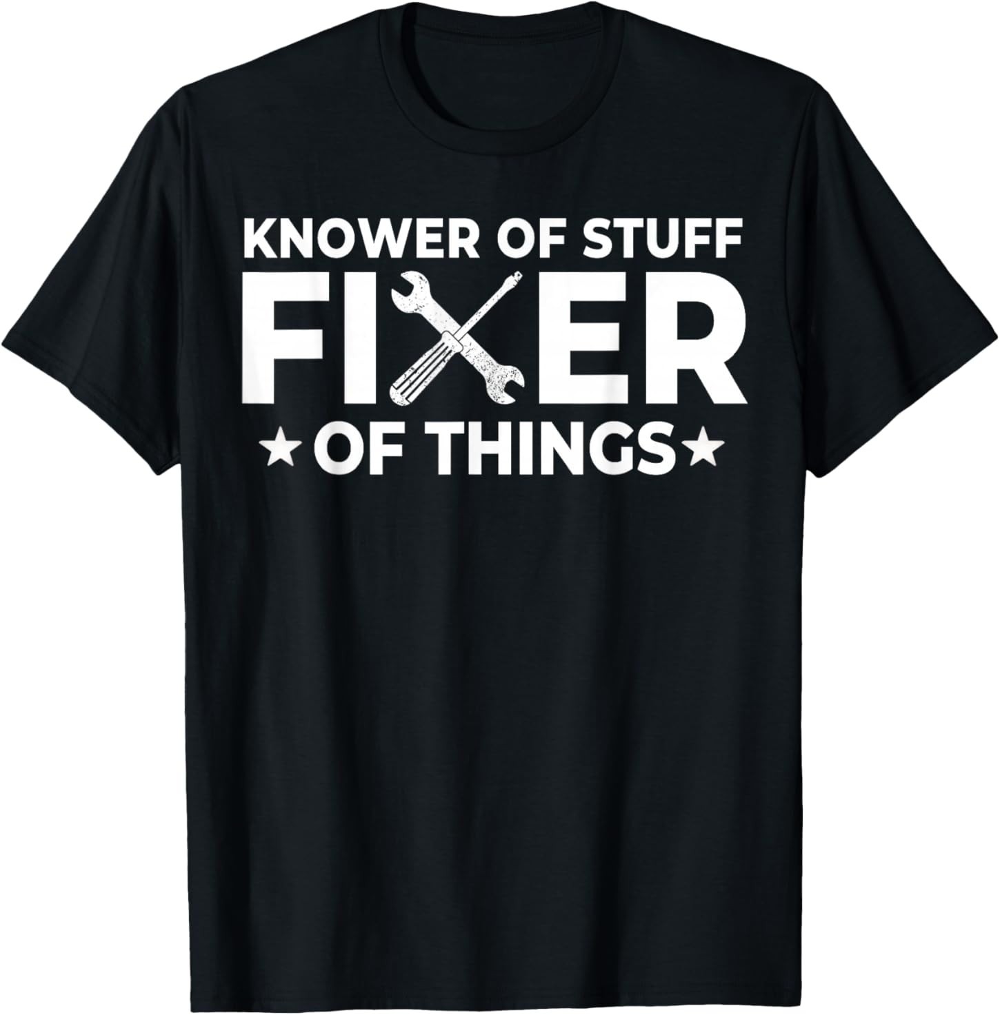 Knower of Stuff Fixer of Things Vintage Father’s Day 2026 T-Shirt