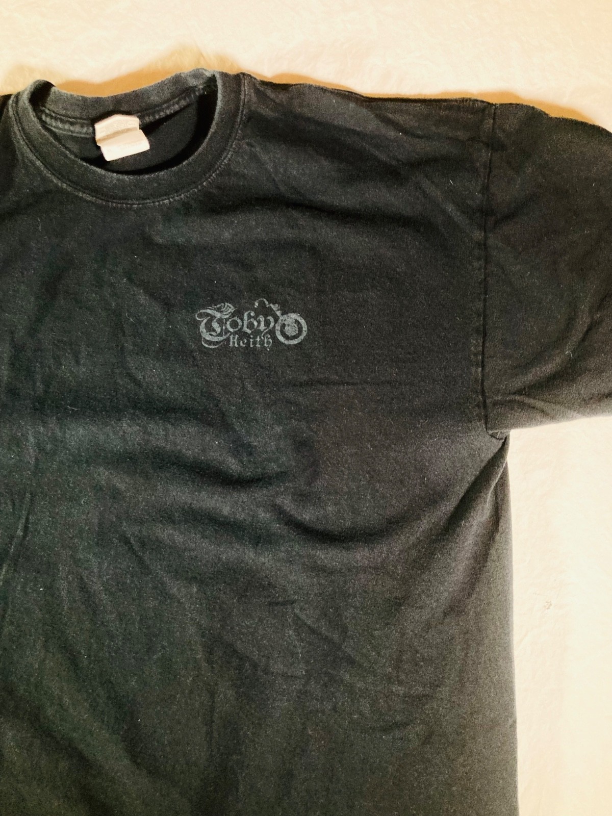 2010 Concert Crew Toby Kieths American Ride tour T-Shirt XL Cotton Graphic