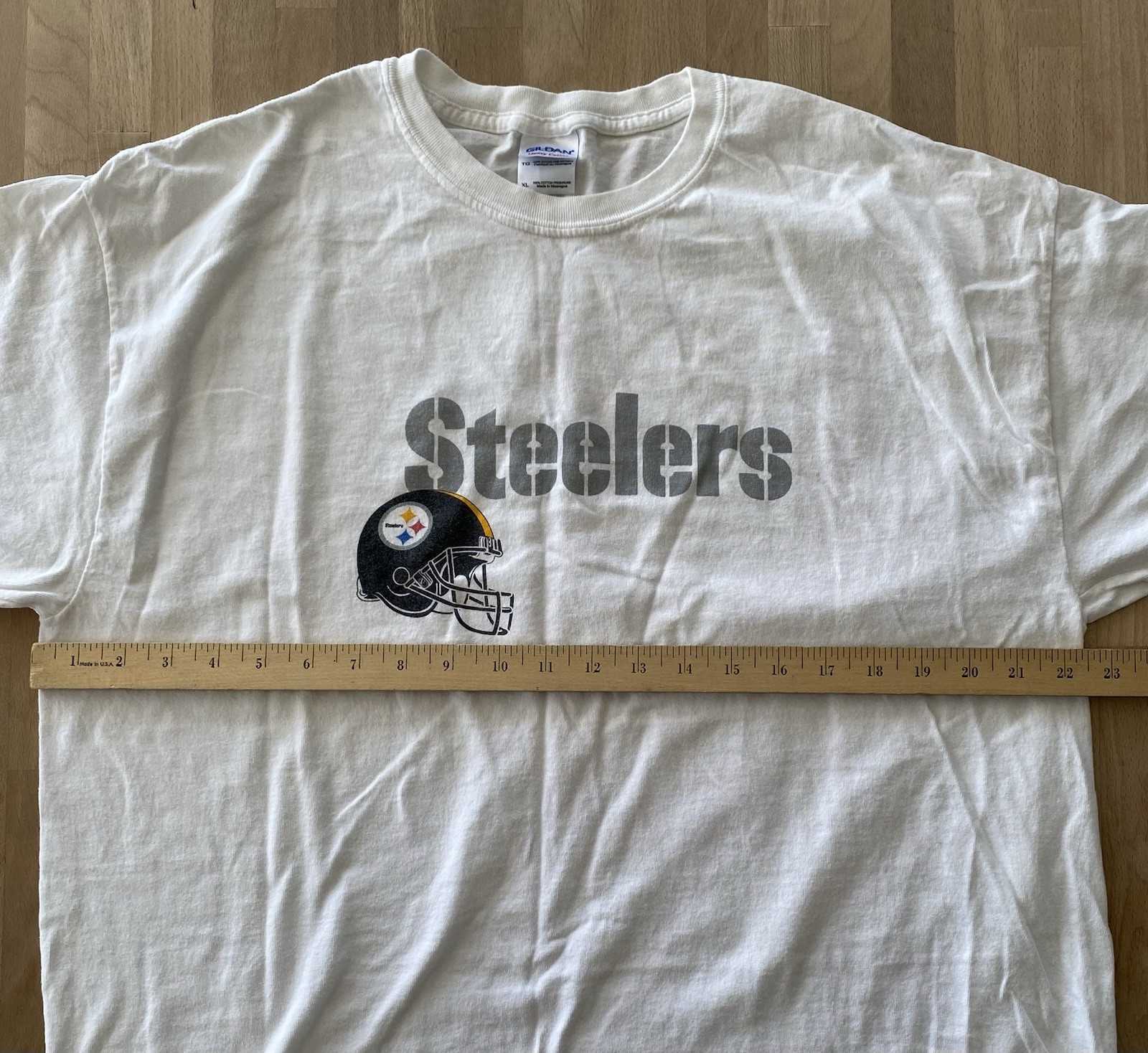 Gildan Bud Light Pittsburgh Steelers T-Shirt Men’s XL NFL Football Beer