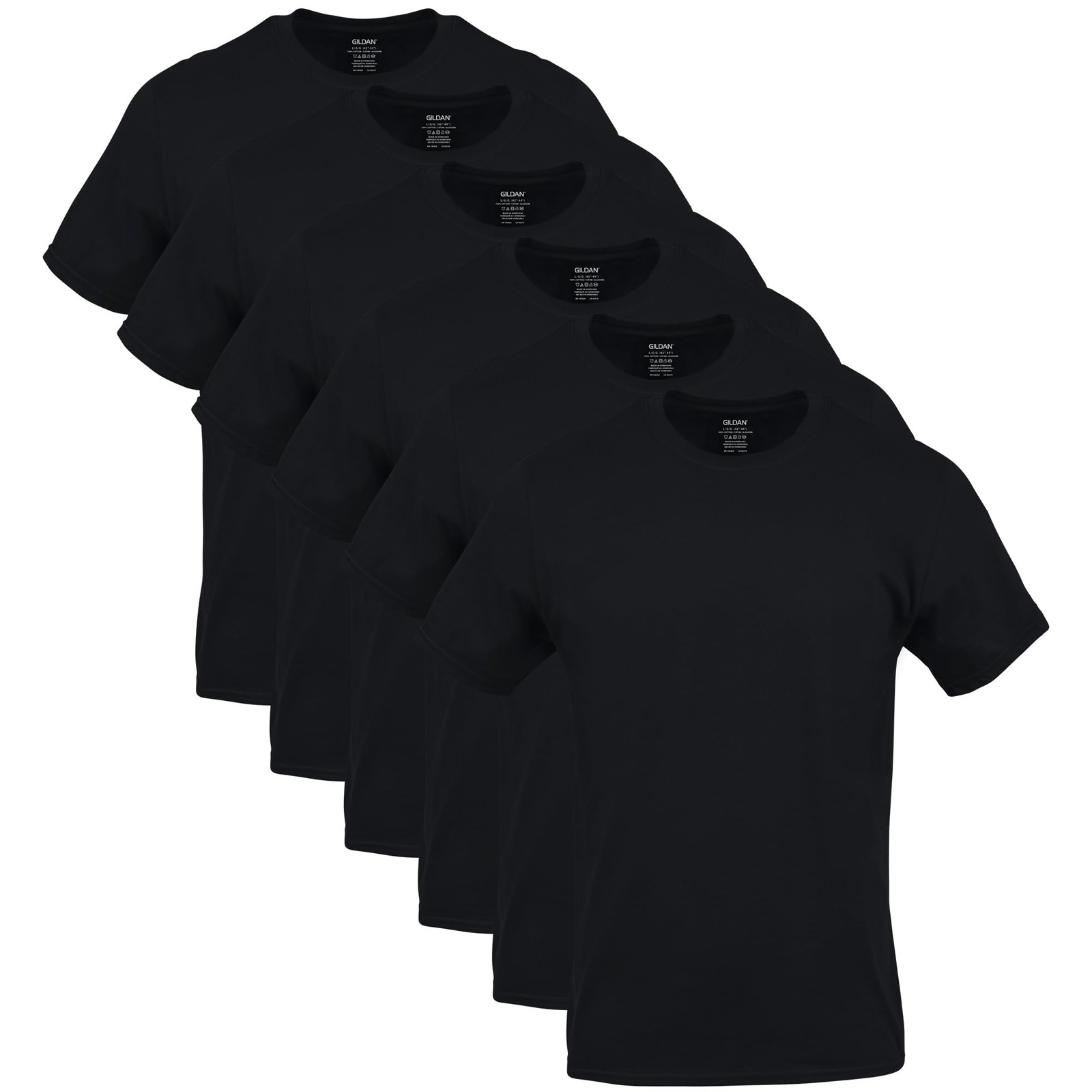Gildan Men’s Crew T Shirts Multipack Style G1100