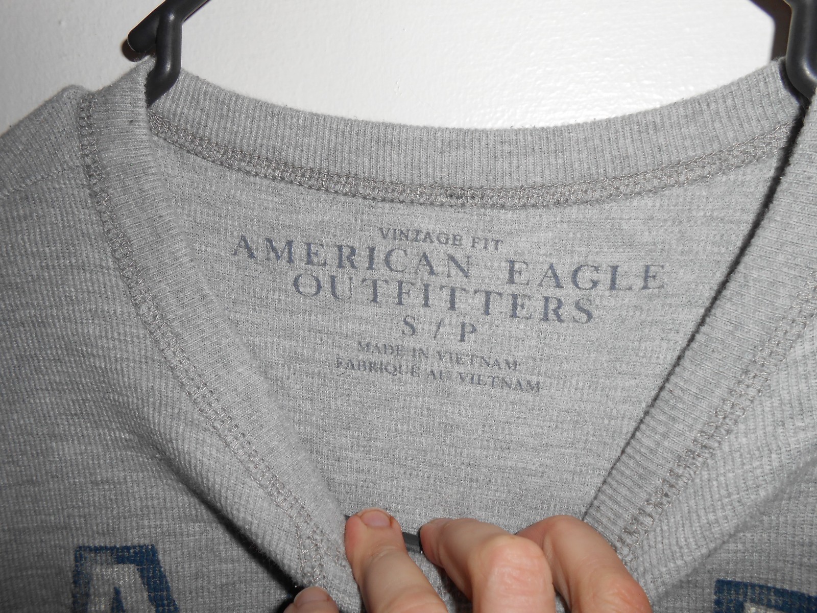 American Eagle Longsleeve Shirt S Small Nice $60 Retail Vintage Fit