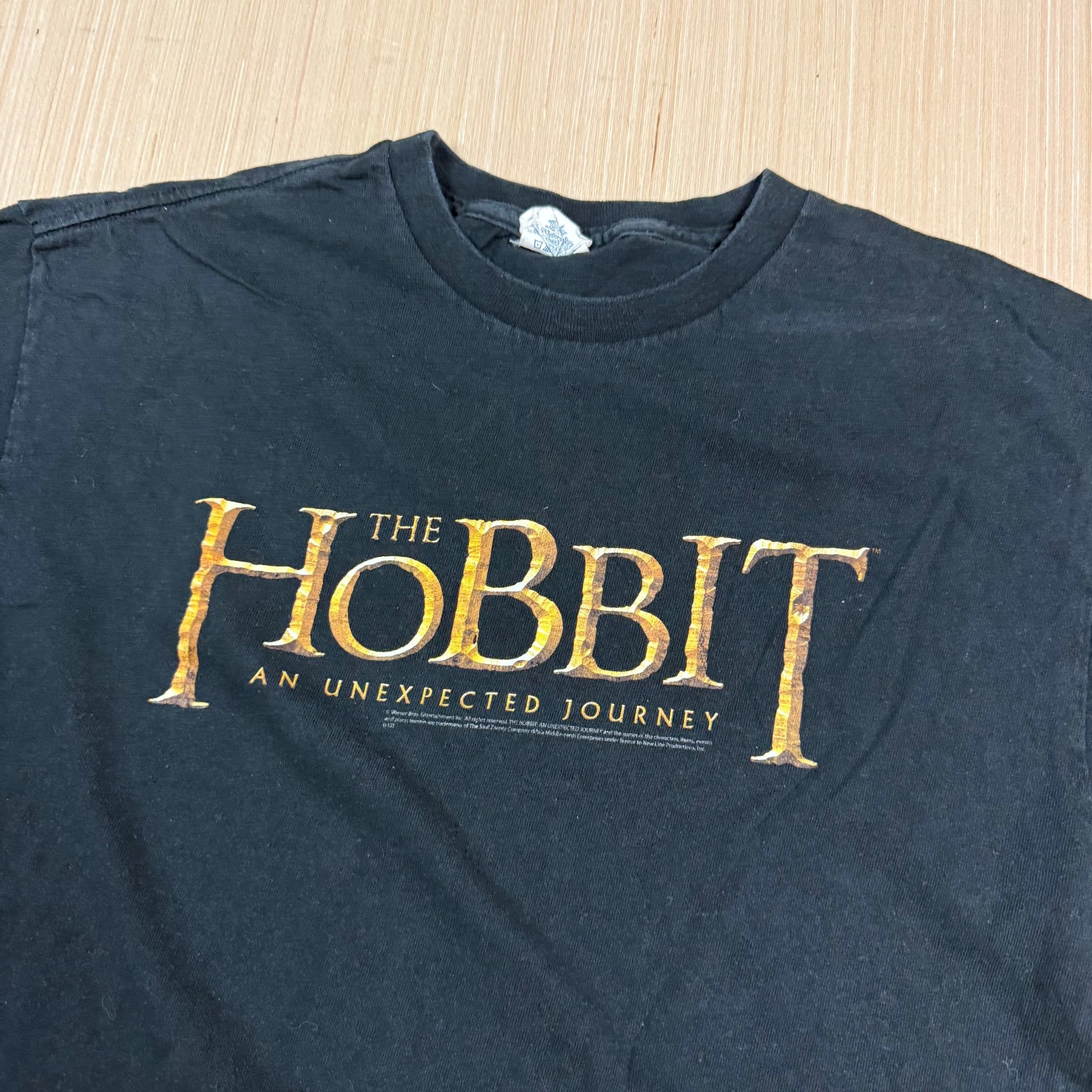 The Hobbit Movie T Shirt Vintage y2k Dolby Atmos Large men’s Unexpected Journey