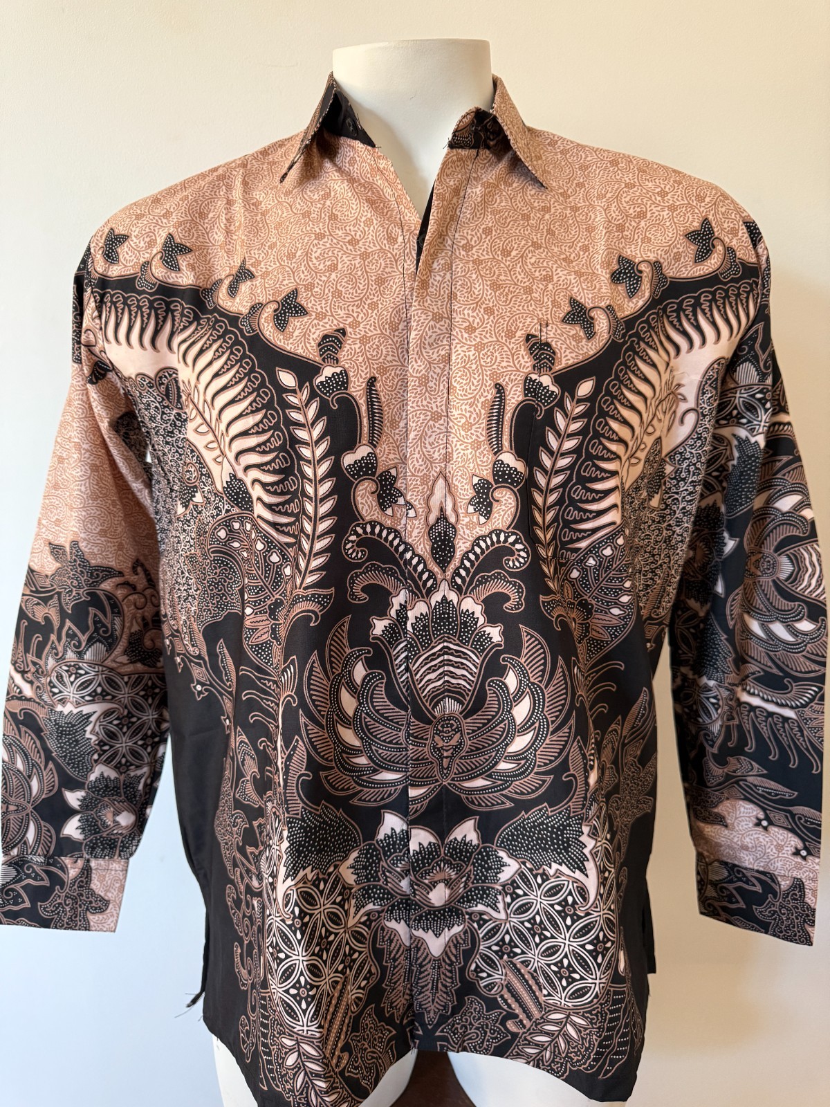 13 Unit Batik Men Shirt Polyester Material Multicolor Multipattern