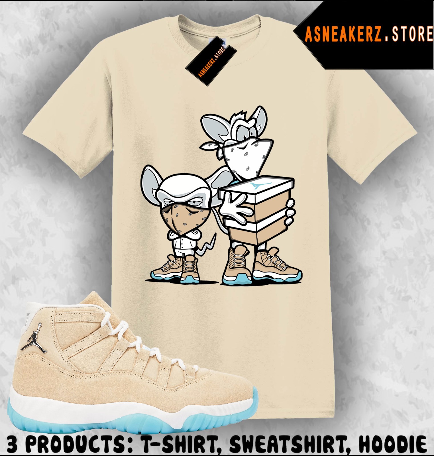 Tee Shirt Matching AJ 11 H-Town Houston Match Sneaker Sneakerhead Heist T-Shirt