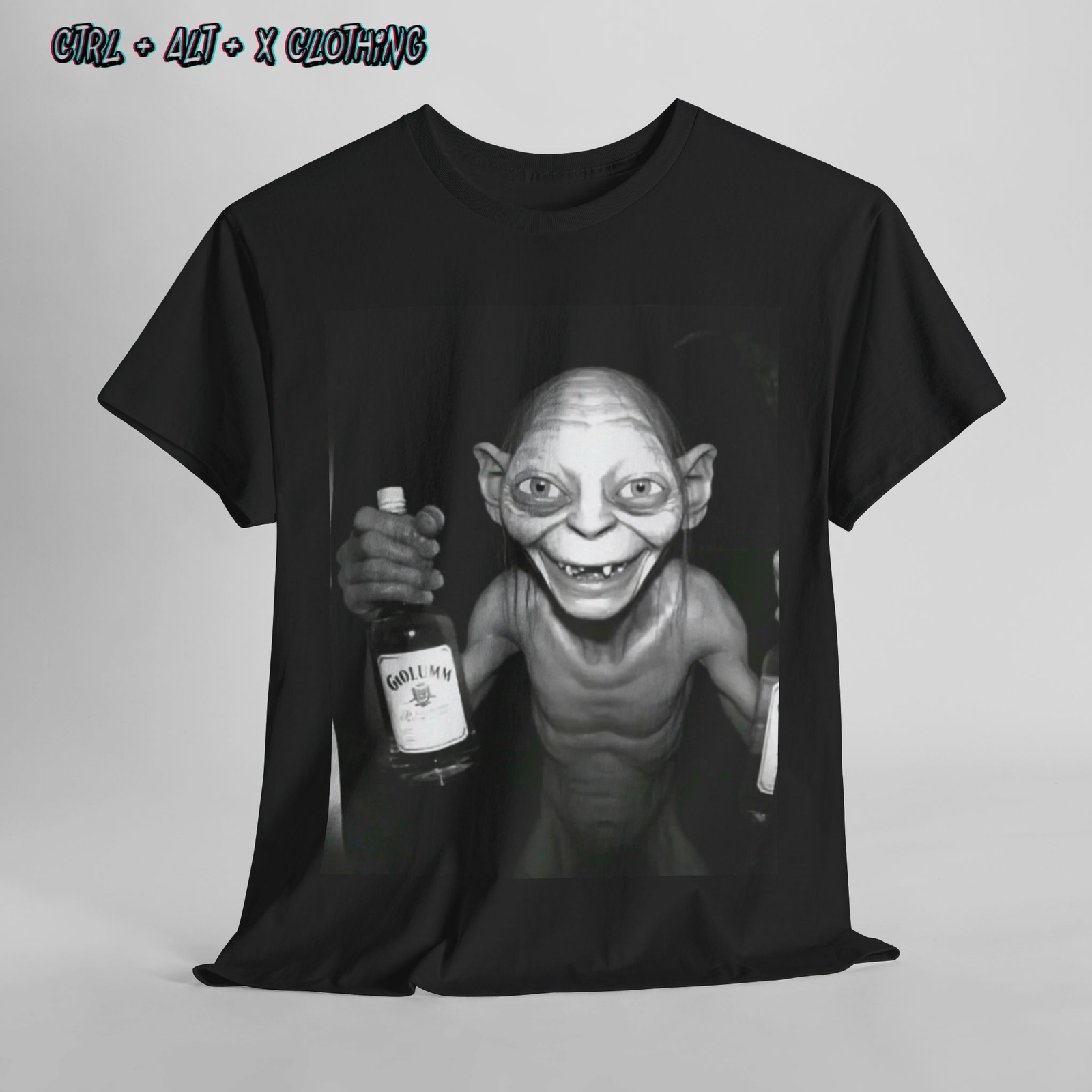 Lord of the Rings Tee, Gollum Smeagol Unisex Shirt, drunk drinking Tee, Geeky