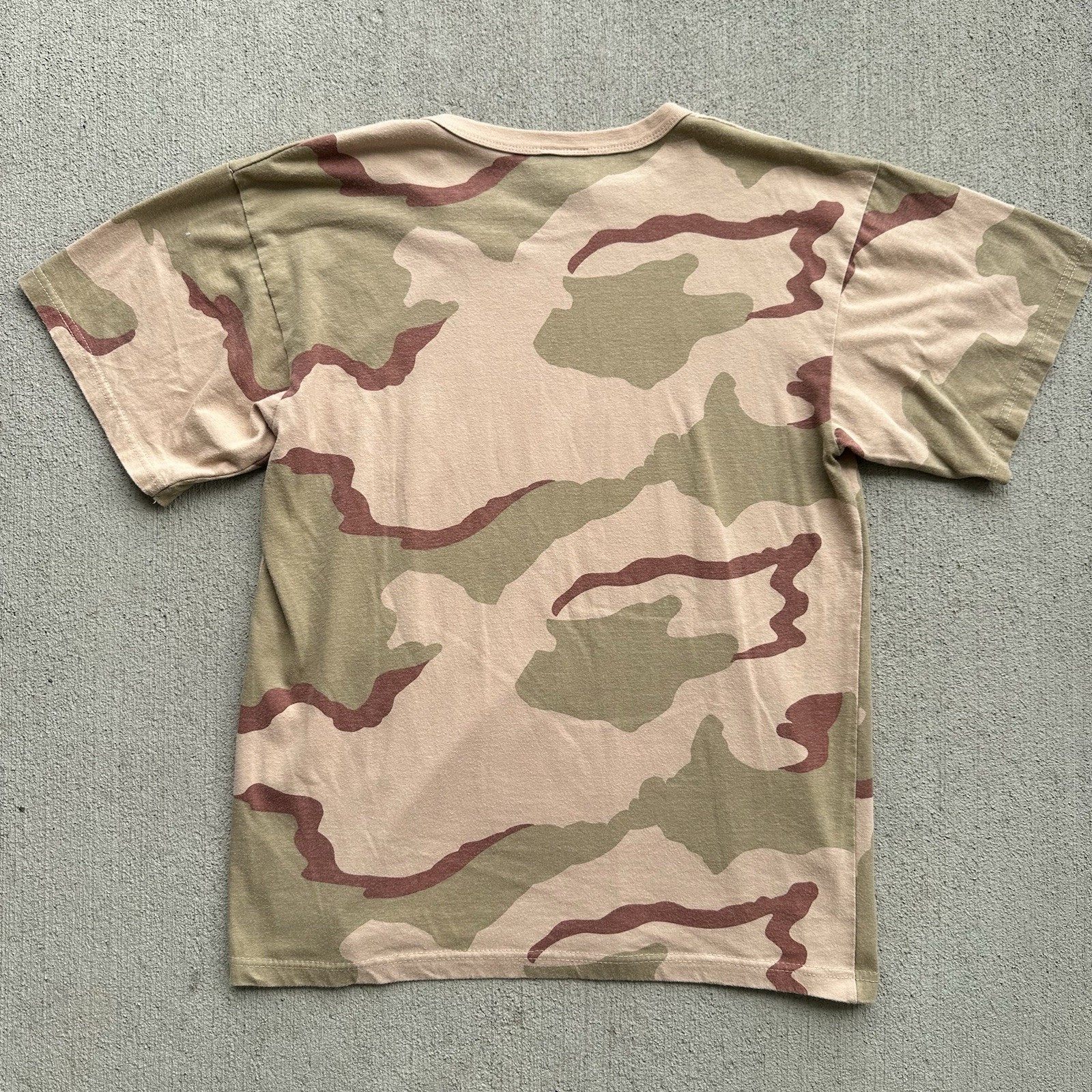 Thrasher Magazine Rothco Men’s Size Large Camo Tee T-Shirt Desert
