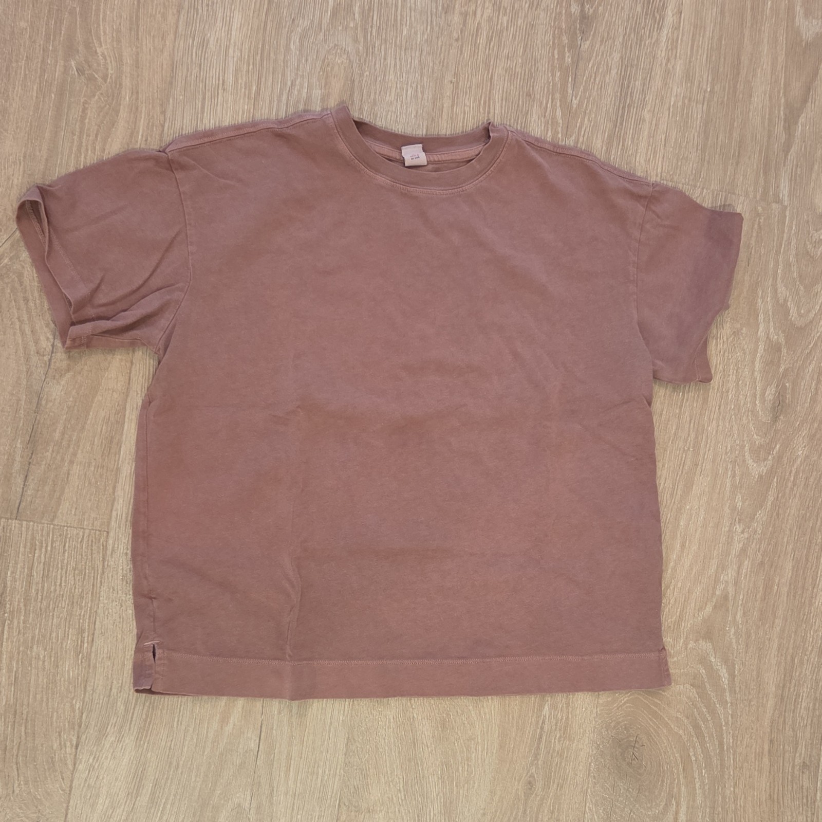Old Navy Vintage Tee XS Brown Crew Neck Short Sleeve Cotton Knit T-Shirt