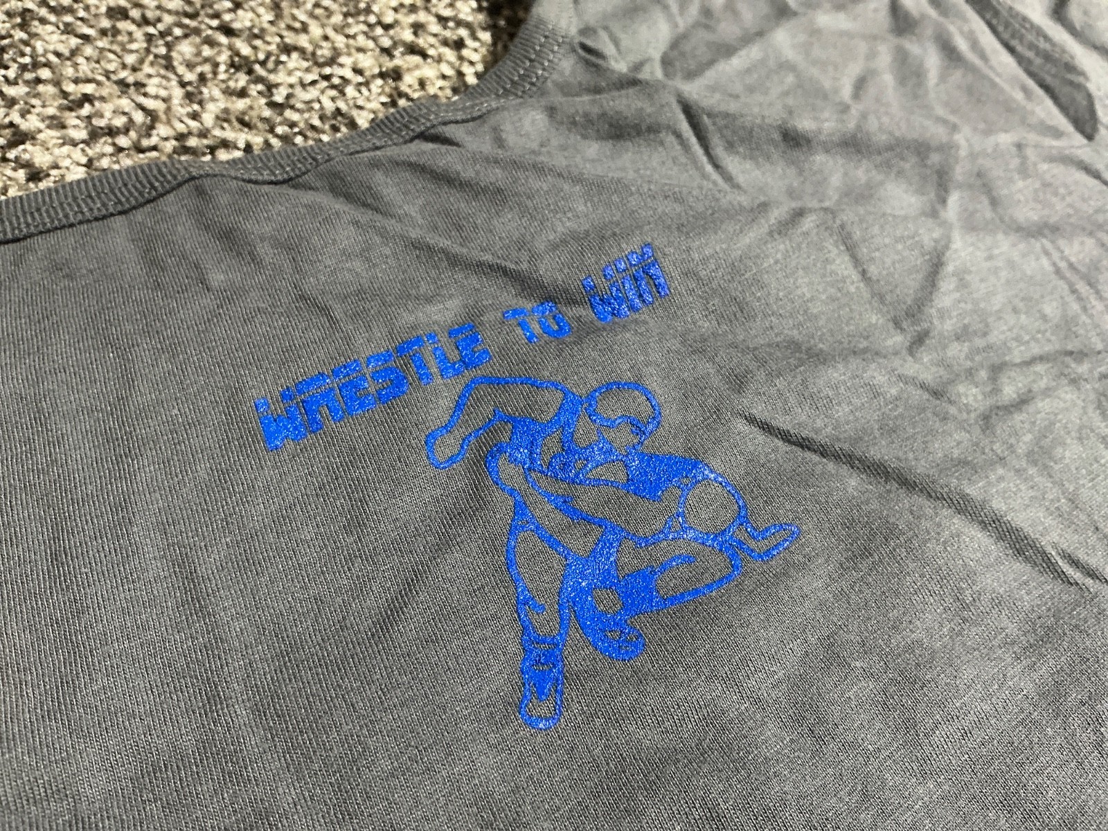 St Charles North Youth Wrestling Team Shirt – Gray – Various Youth Sizes