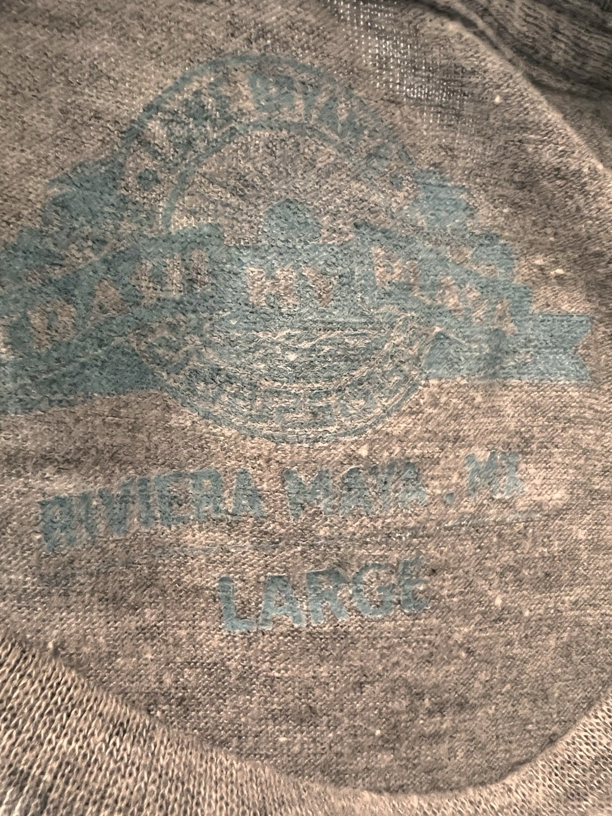 LUKE BRYAN Official Crash My Playa Riviera Cancun MX Gray T-Shirt Large