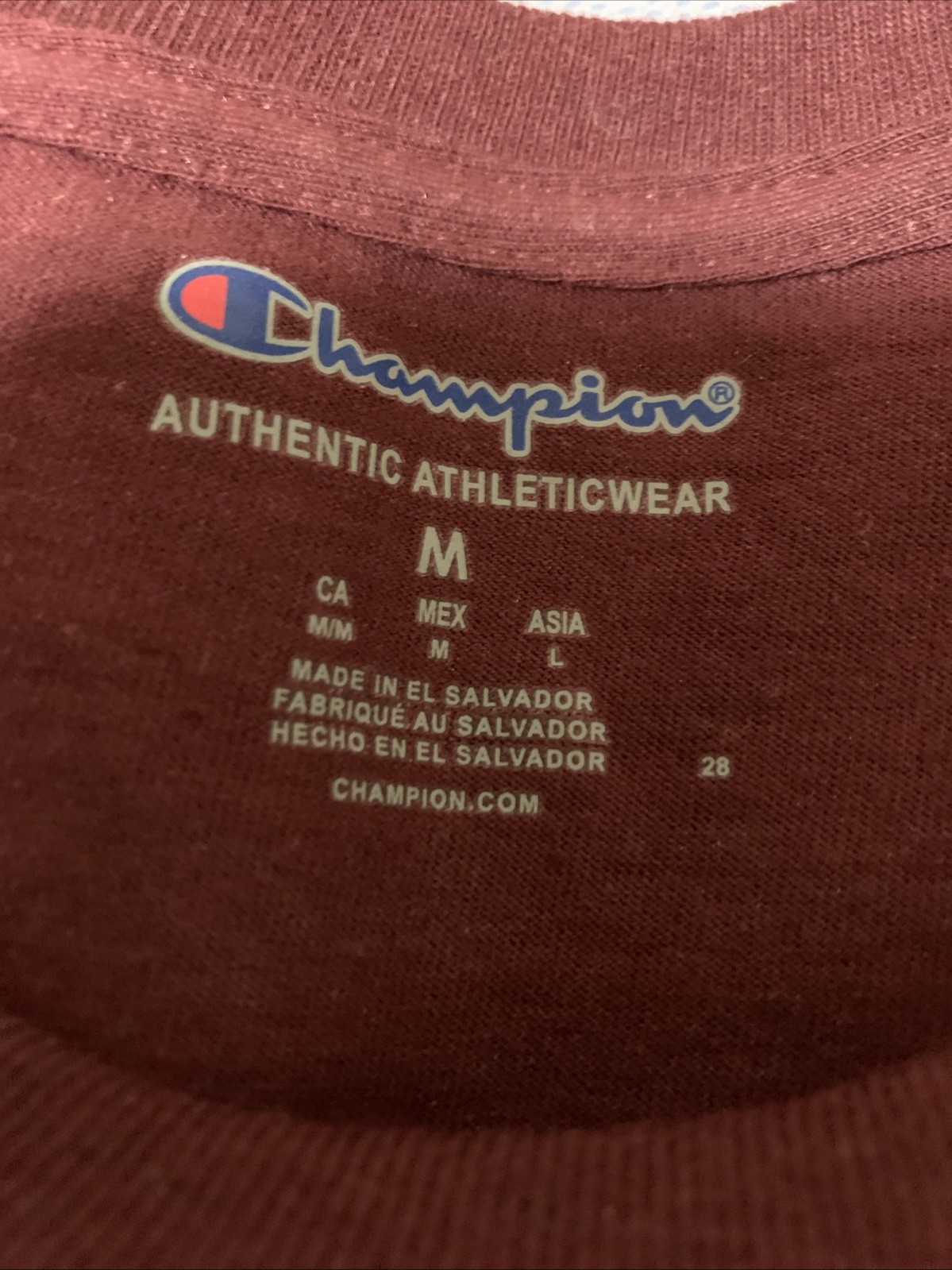 champion t shirt men medium