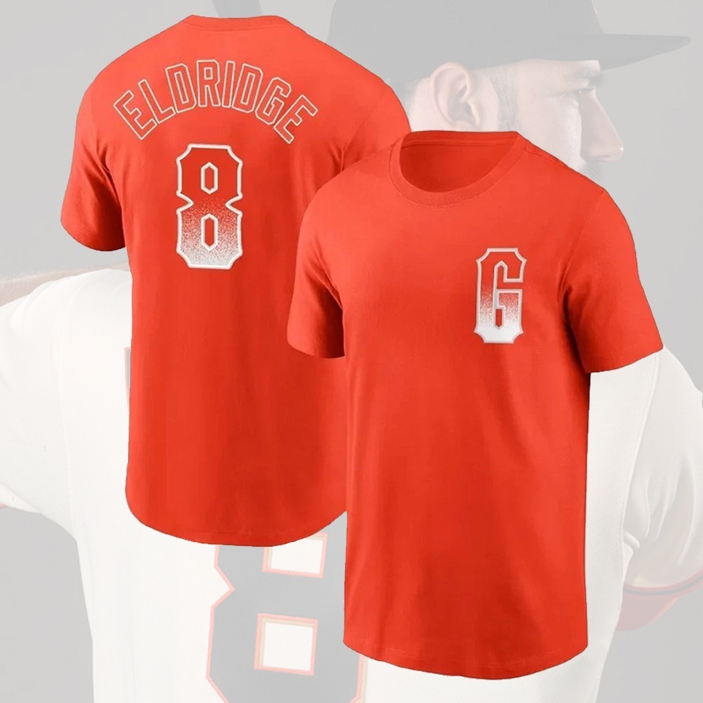 HOT 2026! Bryce Eldridge #8 San Francisco Team Name and Number Gift For Fan