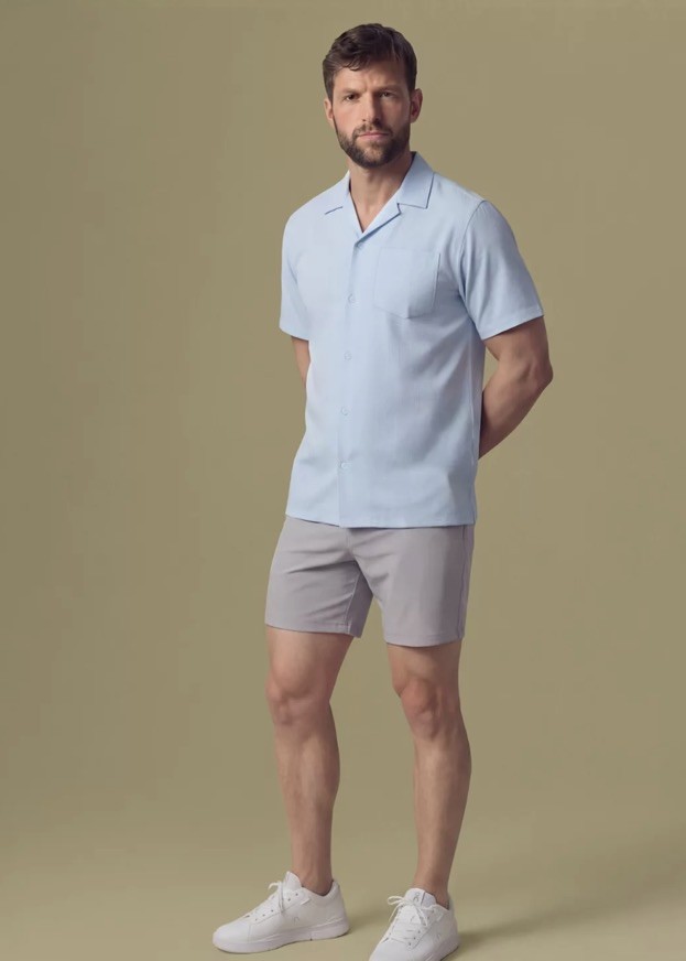 VRST men performance resort shirt Sz XXL UV Moisture Stretch NWT