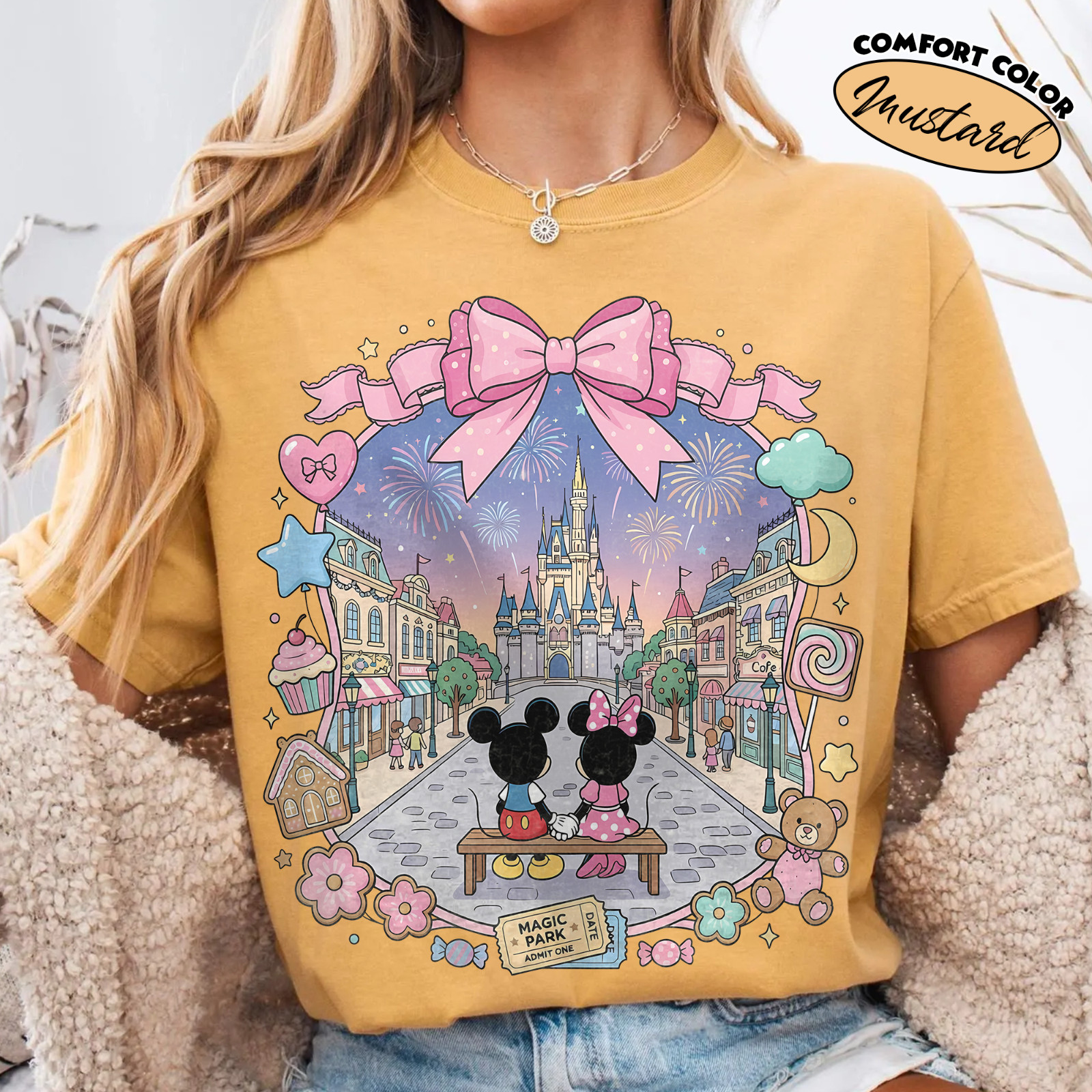 Castle Couple Shirt, Magic Kingdom T-Shirt