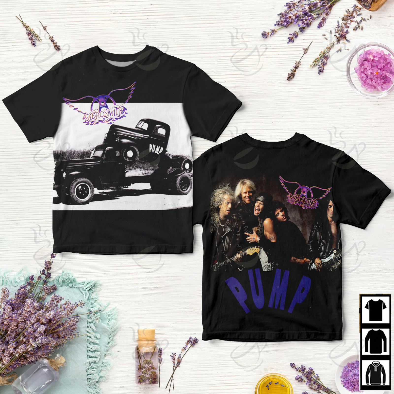 Black Aerosmith collection 3D AOP Rare Shirt Unisex All Size K708
