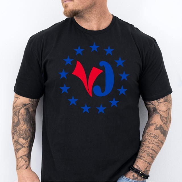 VJ Edgecombe | Philadelphia Basketball themed Ring Spun Cotton T-Shirt