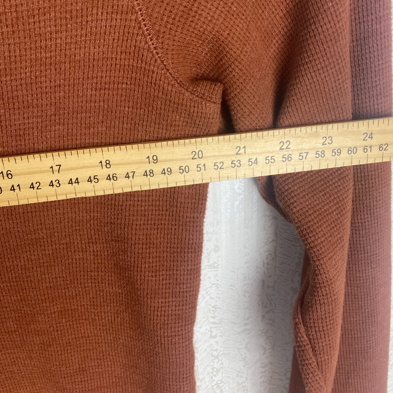 Eddie Bauer Mens Brown Henley Neck Classic Casual Skater Grunge T Shirt Size M