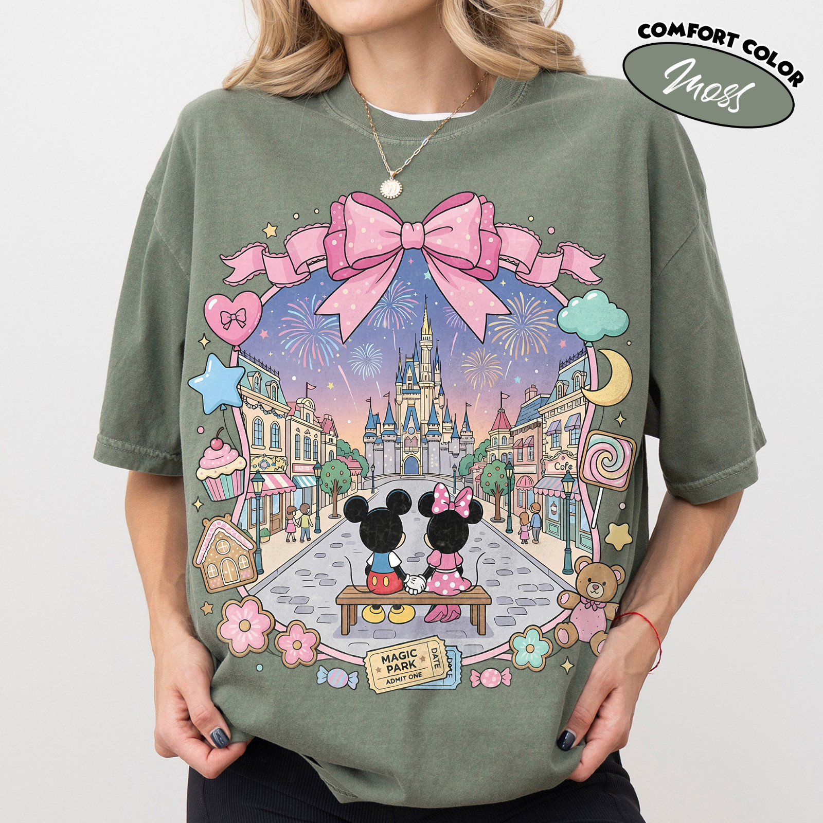 Castle Couple Shirt, Magic Kingdom T-Shirt