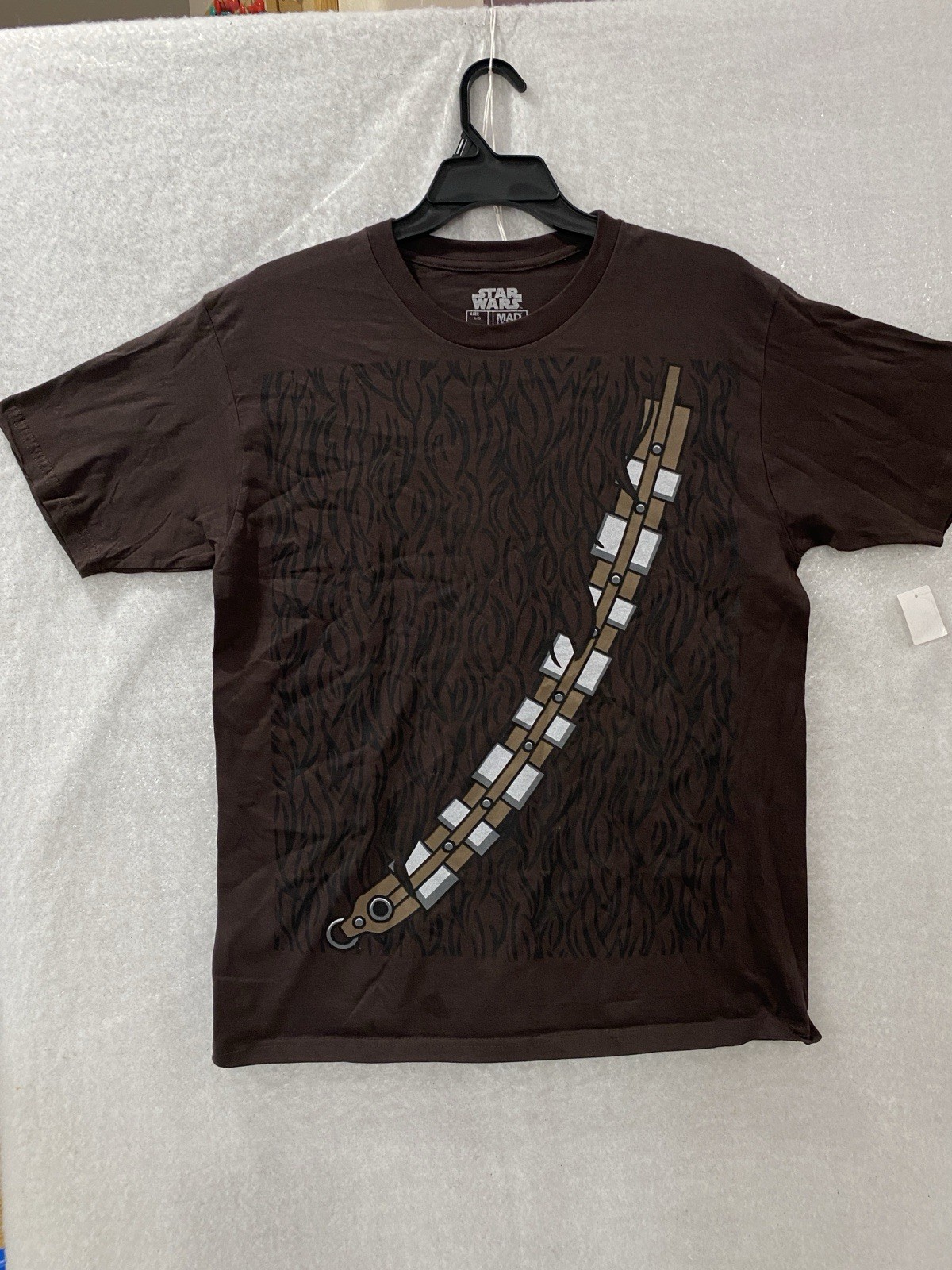 Star Wars I Am Chewbacca Costume T-Shirt Wookie Mens L-3X Brown Short Sleeve NEW