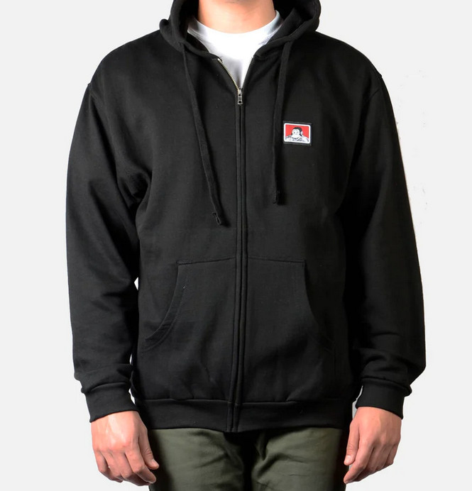 Ben Davis Fleece Hoodie Zip Up Jacket