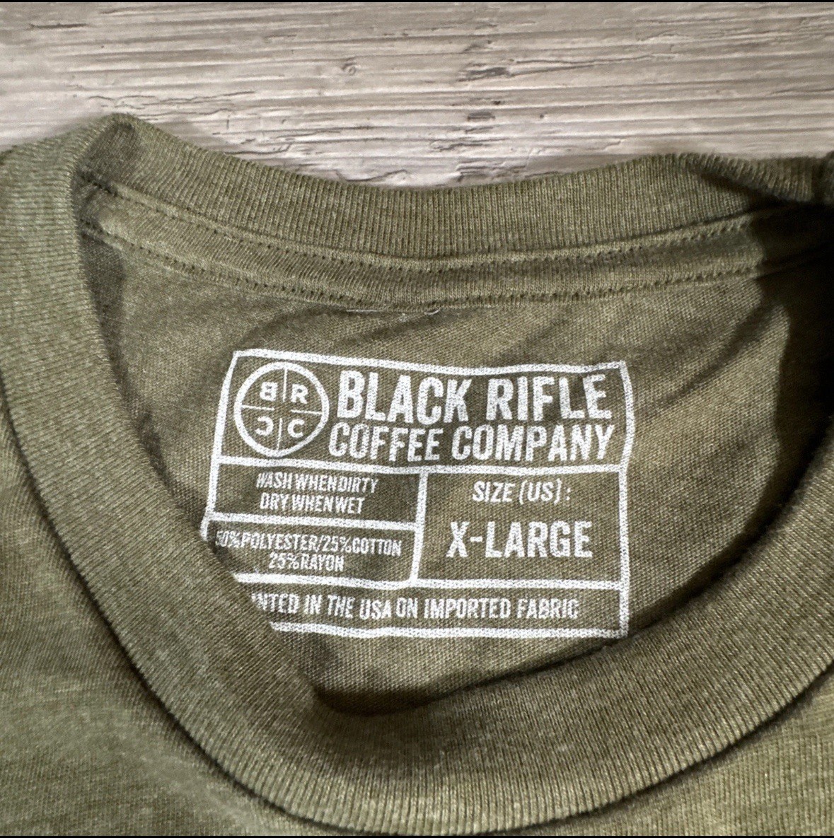 Lot Of 3 Black Rifle Coffee T Shirt Mostly Peaceful Coffee Or Die AR Grey SZ XL