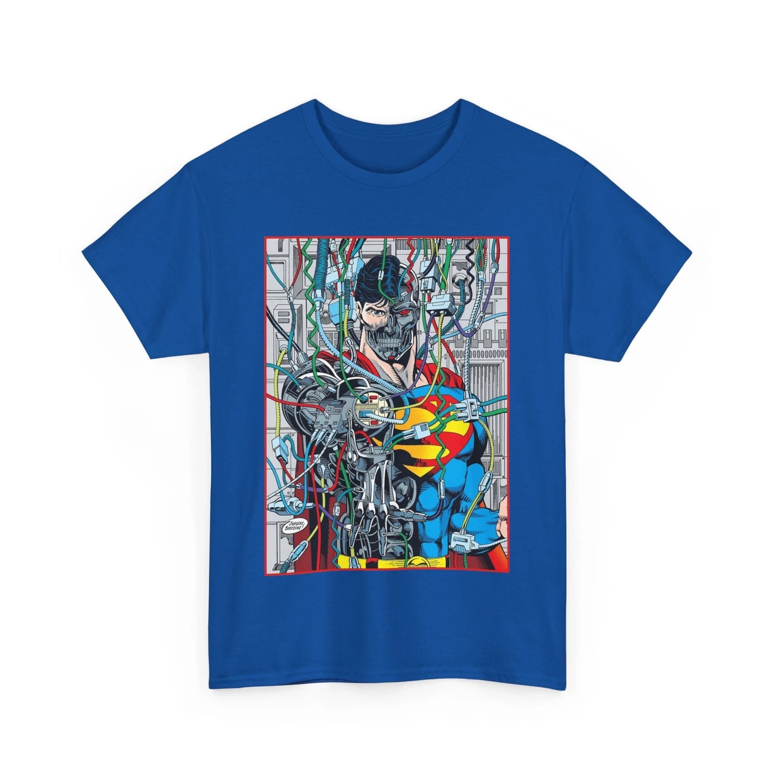 Cyborg Superman T-Shirt – DC Comics – Dan Jurgens Art – Reign of the Supermen