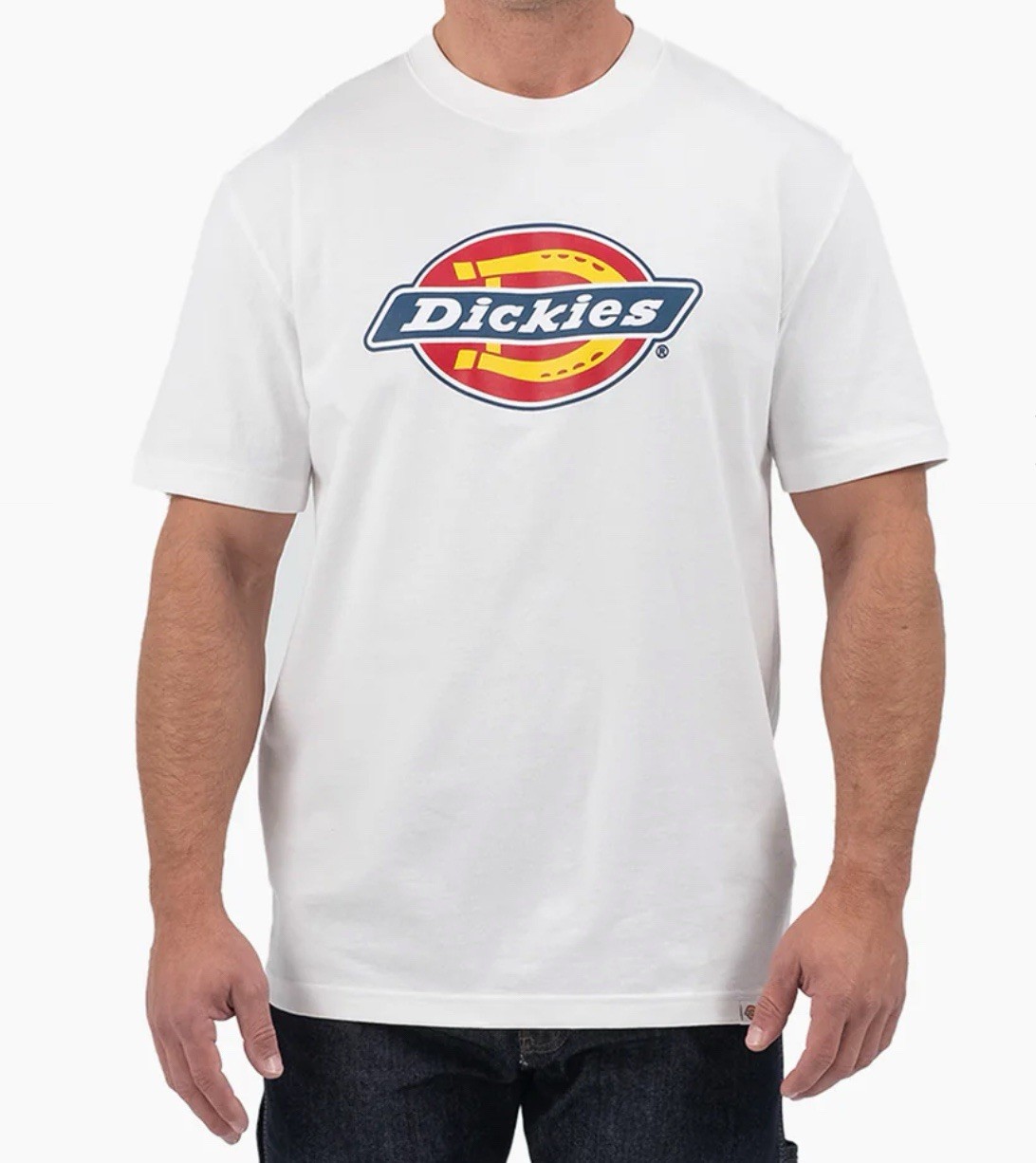 Dickies NEW WITH TAGS Men’s White Heavy Weight Graphic Tee Crew Neck M