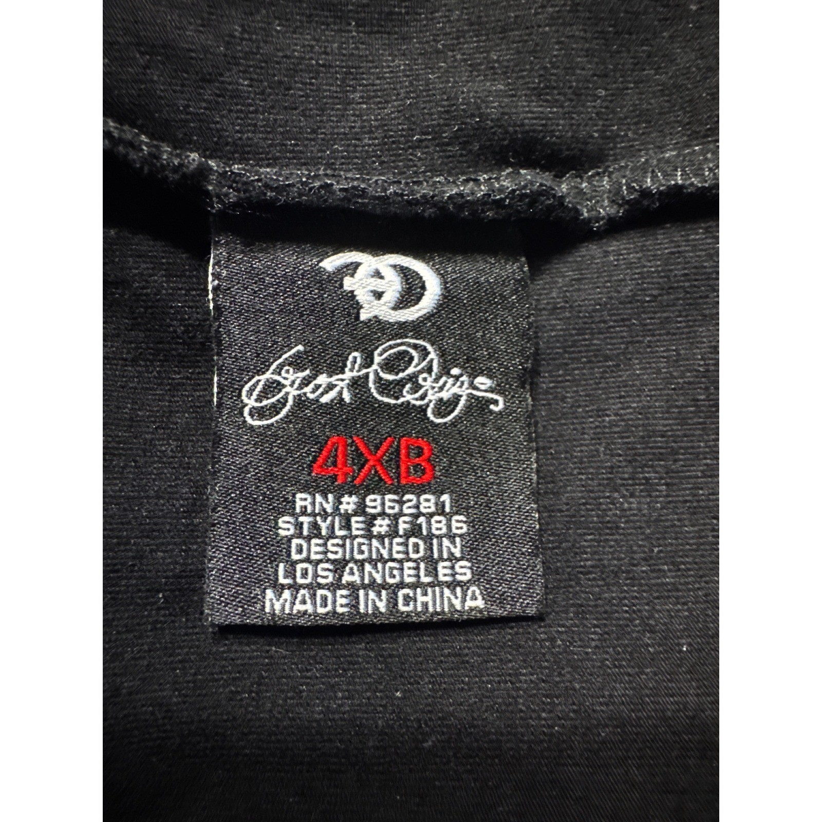 Frost Bit Men’s 4XB T-Shirt Embroidered Moola Got Easy Black Streetwear Hip Hop