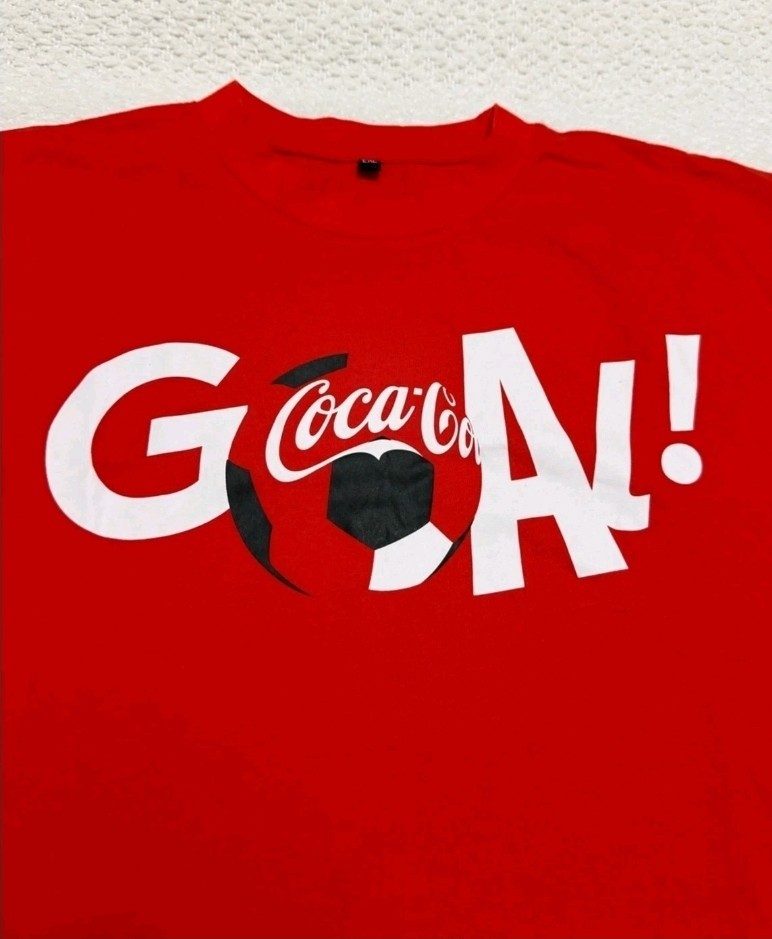 New Coca Cola Red Graphic Tee Short Sleeve 2026 FIFA World Cup Shirt XL