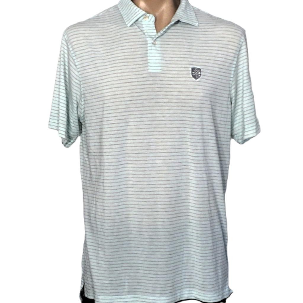 Peter Millar MED Greystone Summer Comfort Golf Shirt Hoover Birmingham Alabama