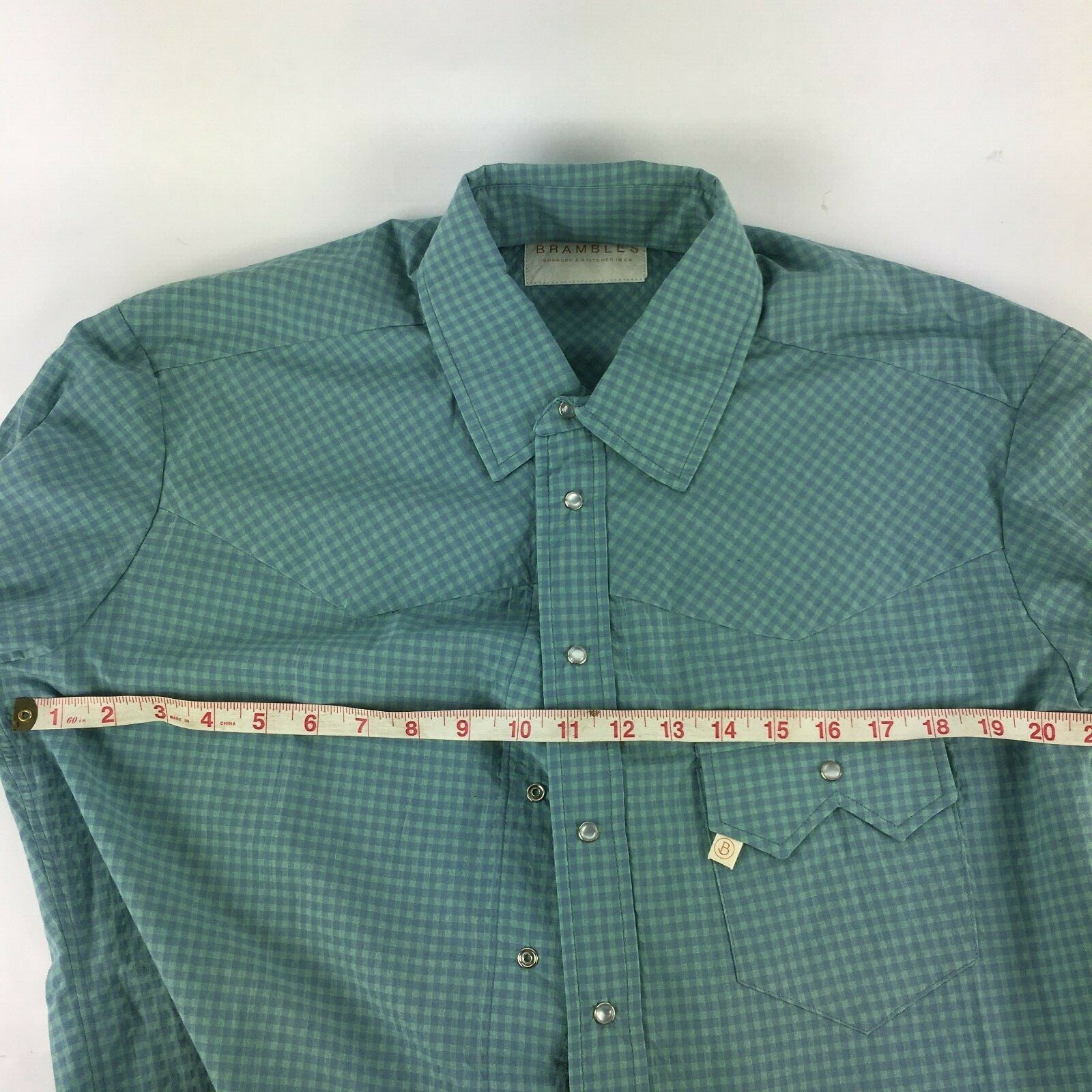 Brambles Full Sleves Multi Color Full Sleves Shirt Dry Clean Only Size Large