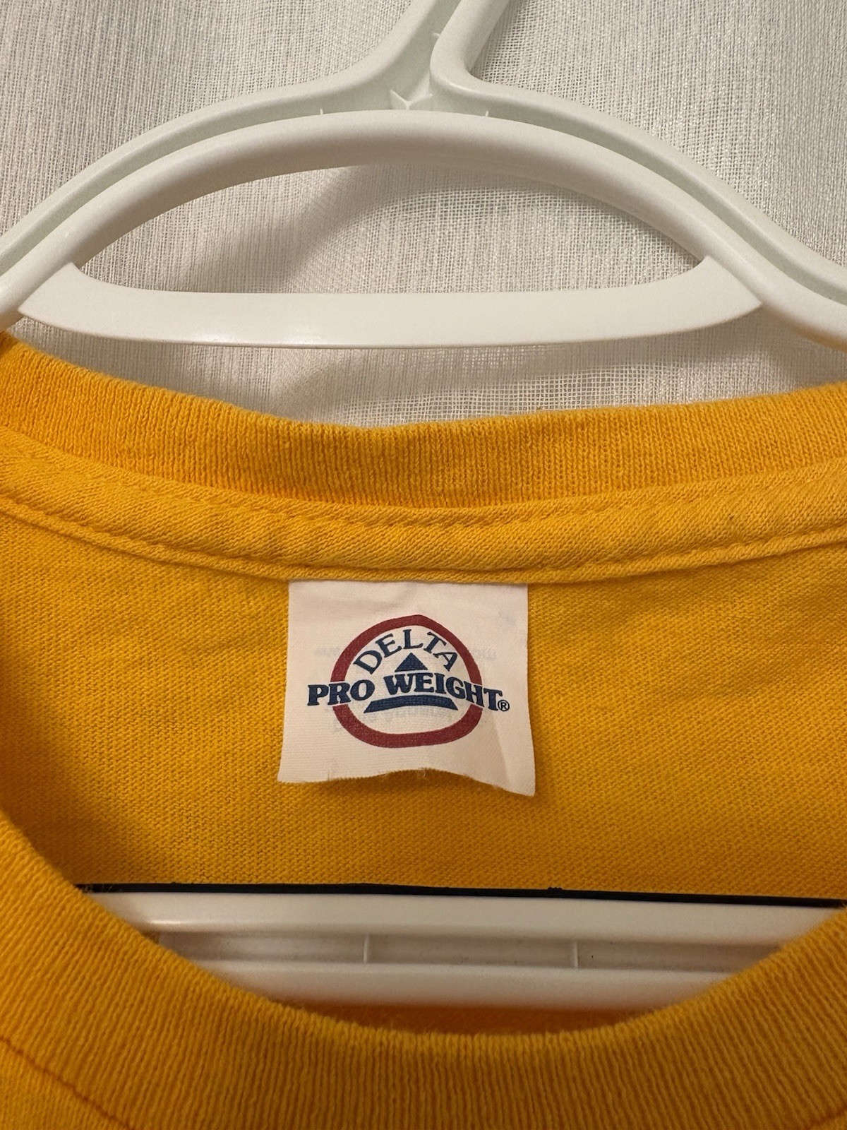 Delta Pro Weight The Jackson 5 Graphic T-Shirt M Yellow Cotton Crew Neck