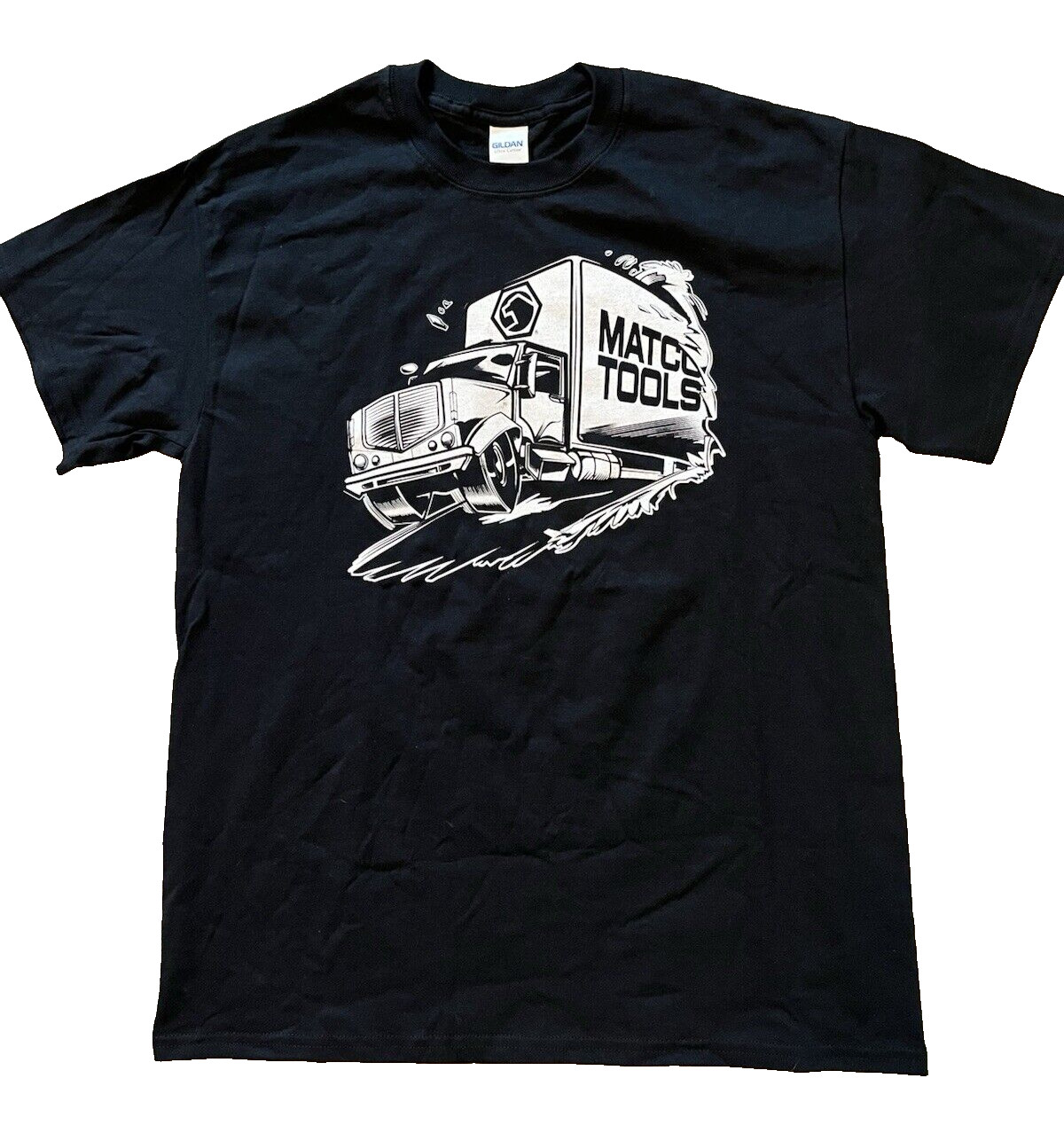 Matco Tools Men’s T-Shirt Tool Truck Graphic Black Tee Size XL New