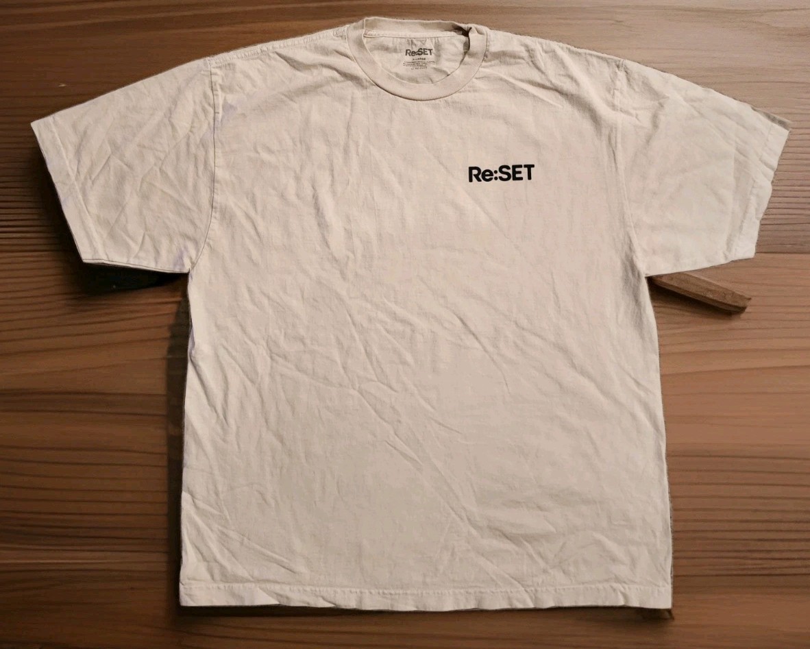 Re:SET Music Featival And Concert Tee Size XL