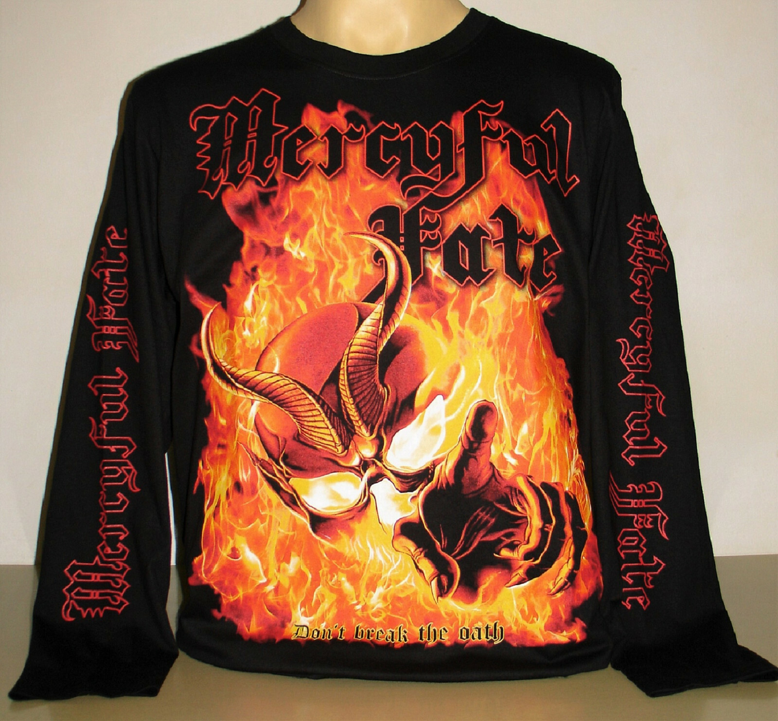 Mercyful Fate Don’t Break The Oath Long Sleeve T-Shirt Size S M L XL 2XL 3XL New