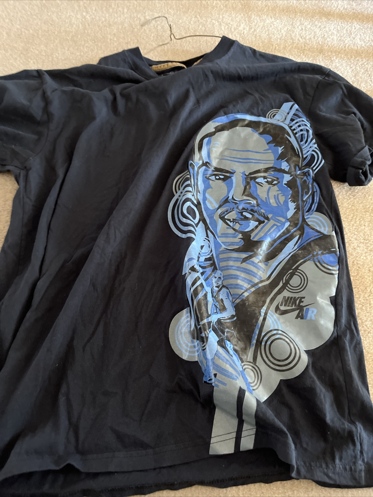 RARE NBA Nike Air Charles Barkley T Shirt Size Men L