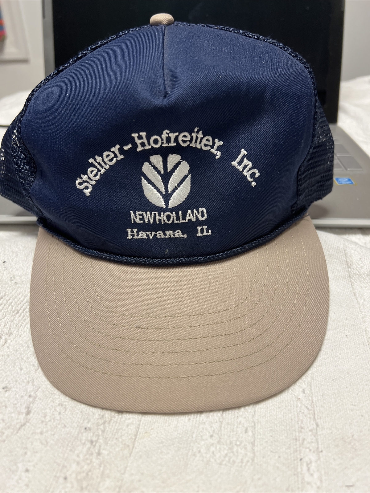 Havana Illinois Stelter-Hofreiter i￼nc. New Holland ￼hat cap see pictures