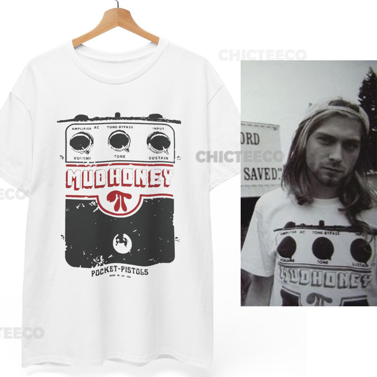 Mudhoney Shirt Kurt Cobain Nirvana Grunge Superfuzz Seattle Unisex Tee