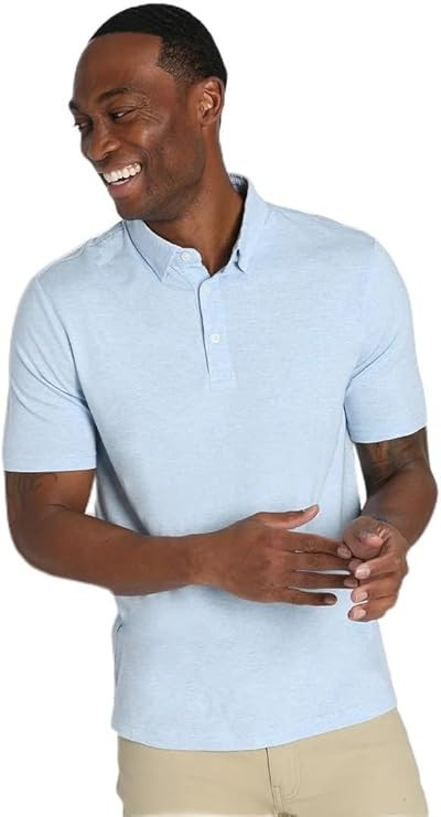 Jachs NEW YORK Men’s Ultra Soft Pima Cotton Blend Polo Shirt