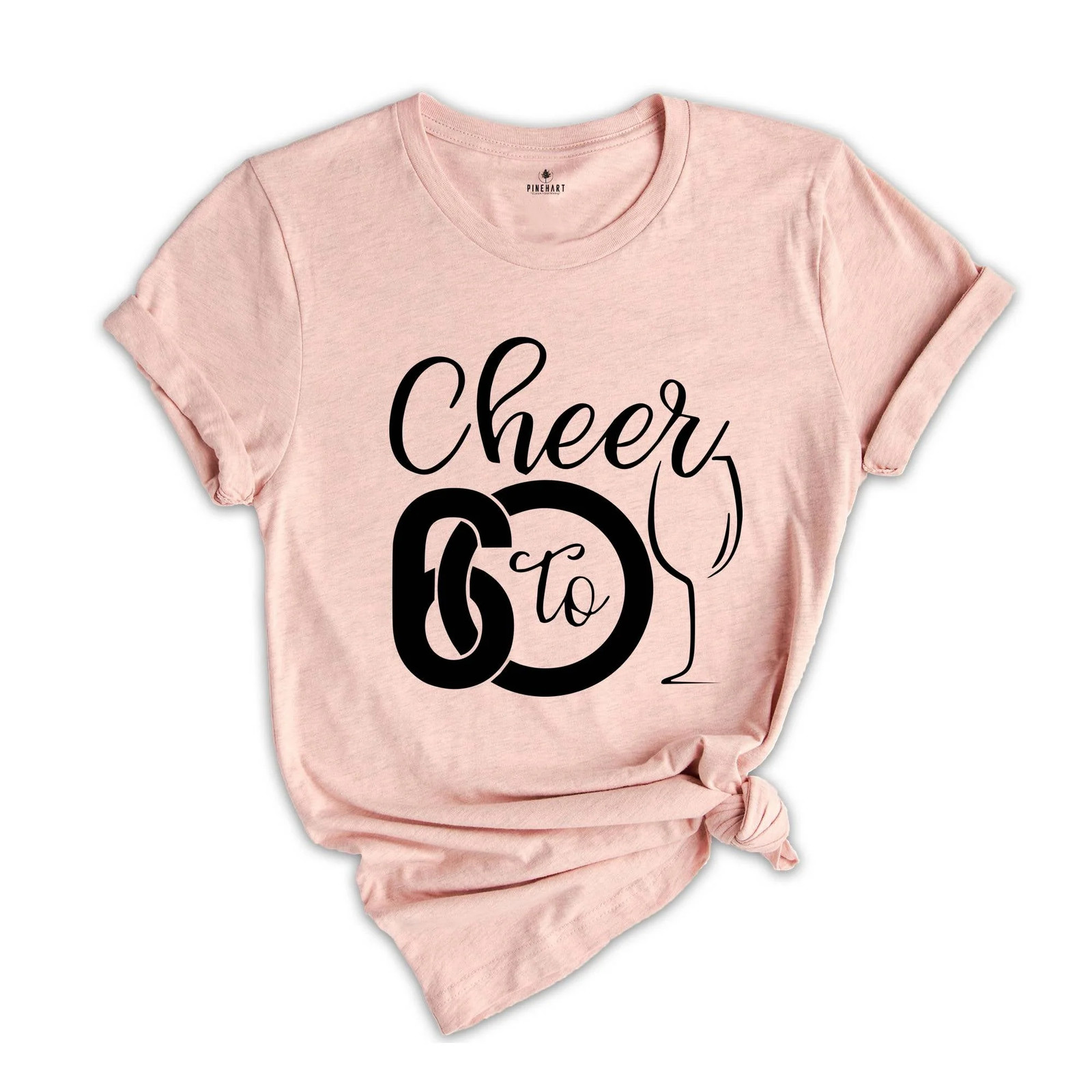 Cheer To 60th Birthday Shirt, Hello 60 T-Shirt, 1964 Birthday Tee, 60th Birthday