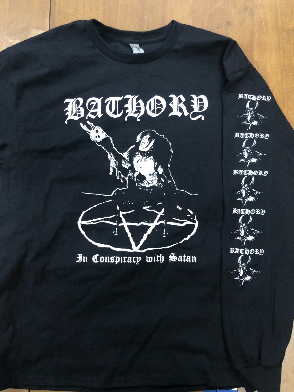 Bathory Long Sleeve kbd black metal mayhem venom slayer darkthrone celtic frost