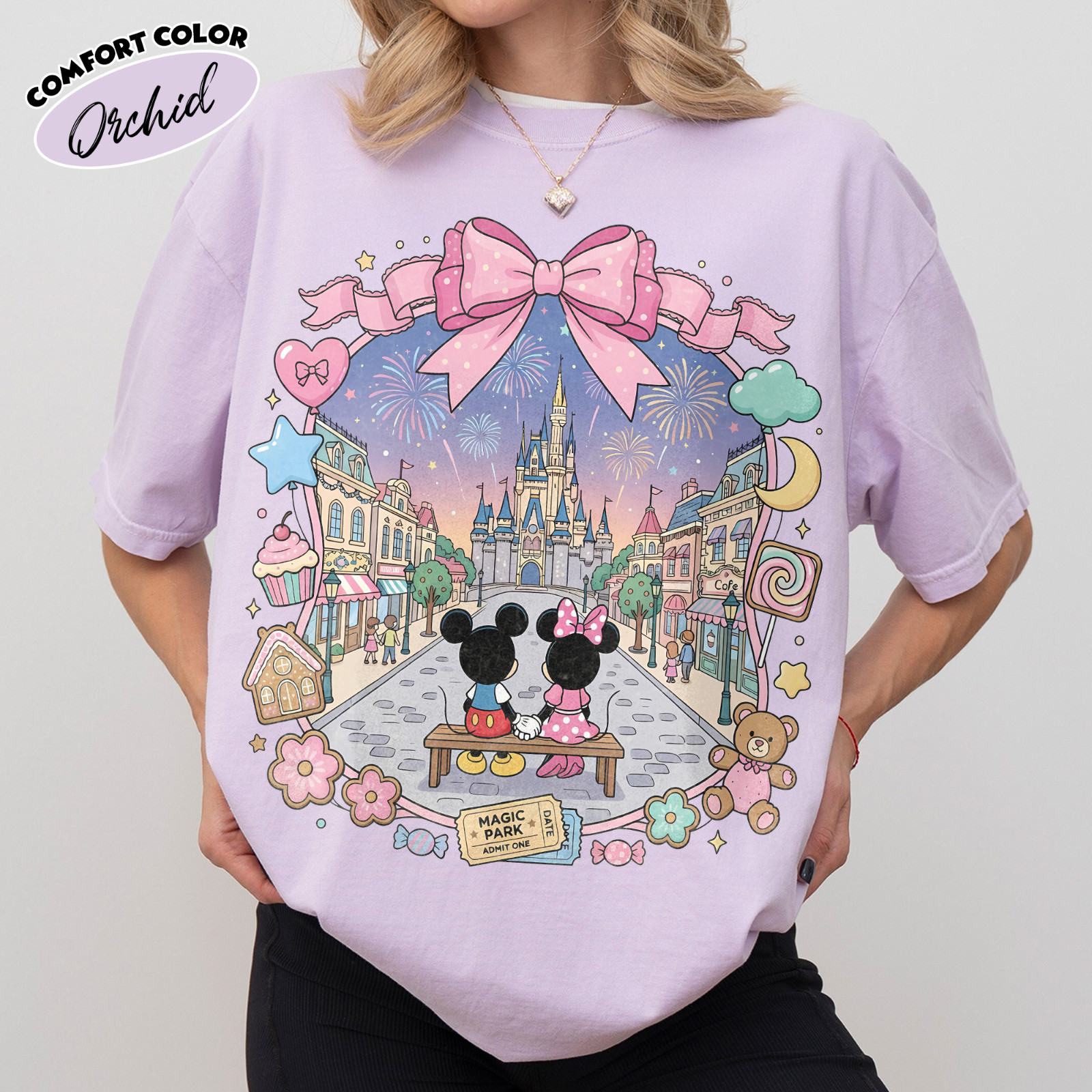 Castle Couple Shirt, Magic Kingdom T-Shirt