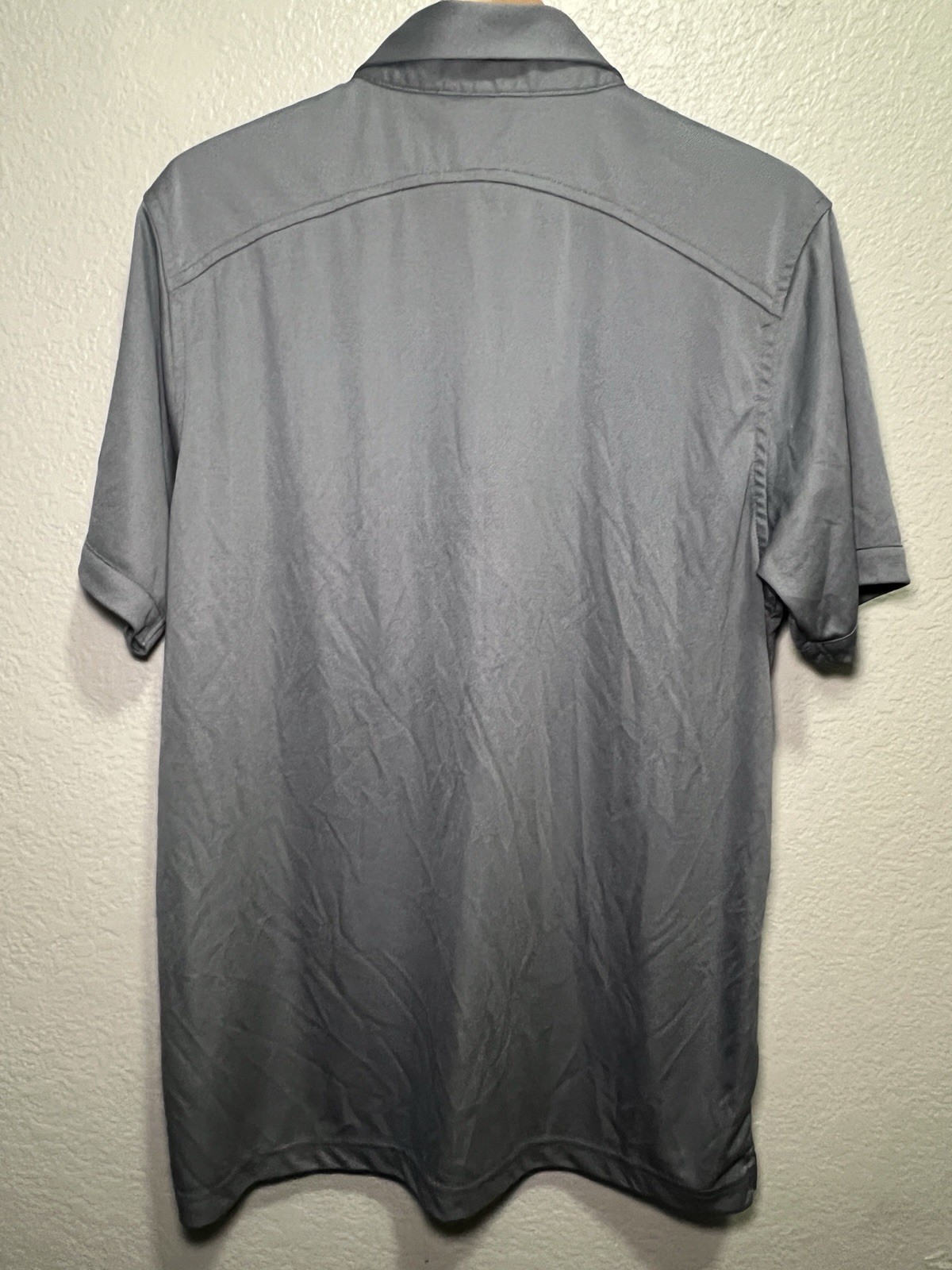 Ministry of Supply Performance Navy Black Short Sleeve Golf/Polo Shirt SZ XL