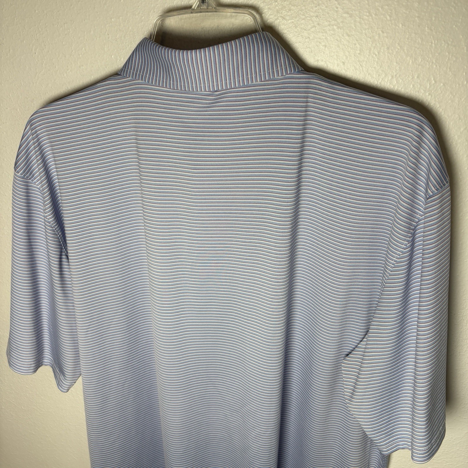 Holderness & Bourne x Mammoth Dunes Stripe Golf Polo Shirt Men’s XL Performance