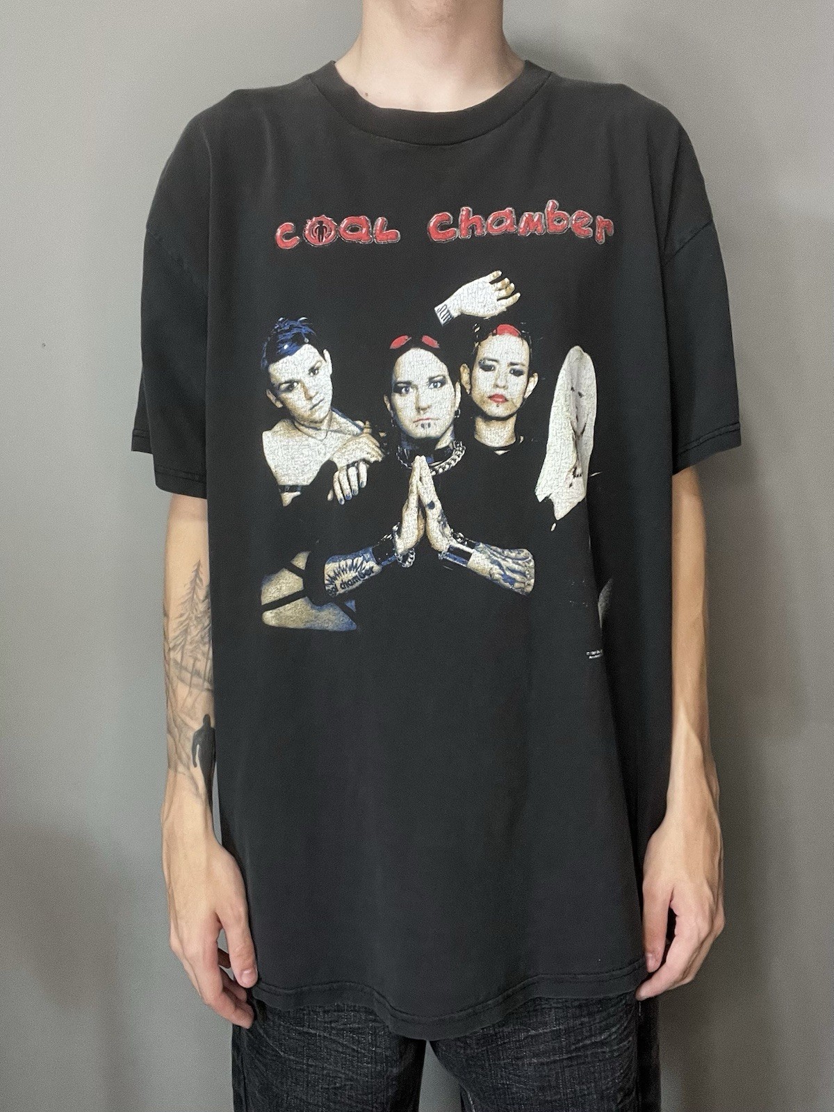 1998 Coal chamber “chamber music” blue grape original band tee size xl