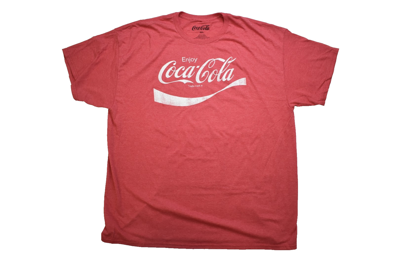 Coca-Cola Enjoy Coke Coca Cola Mens Heather Red Shirt New S-2XL