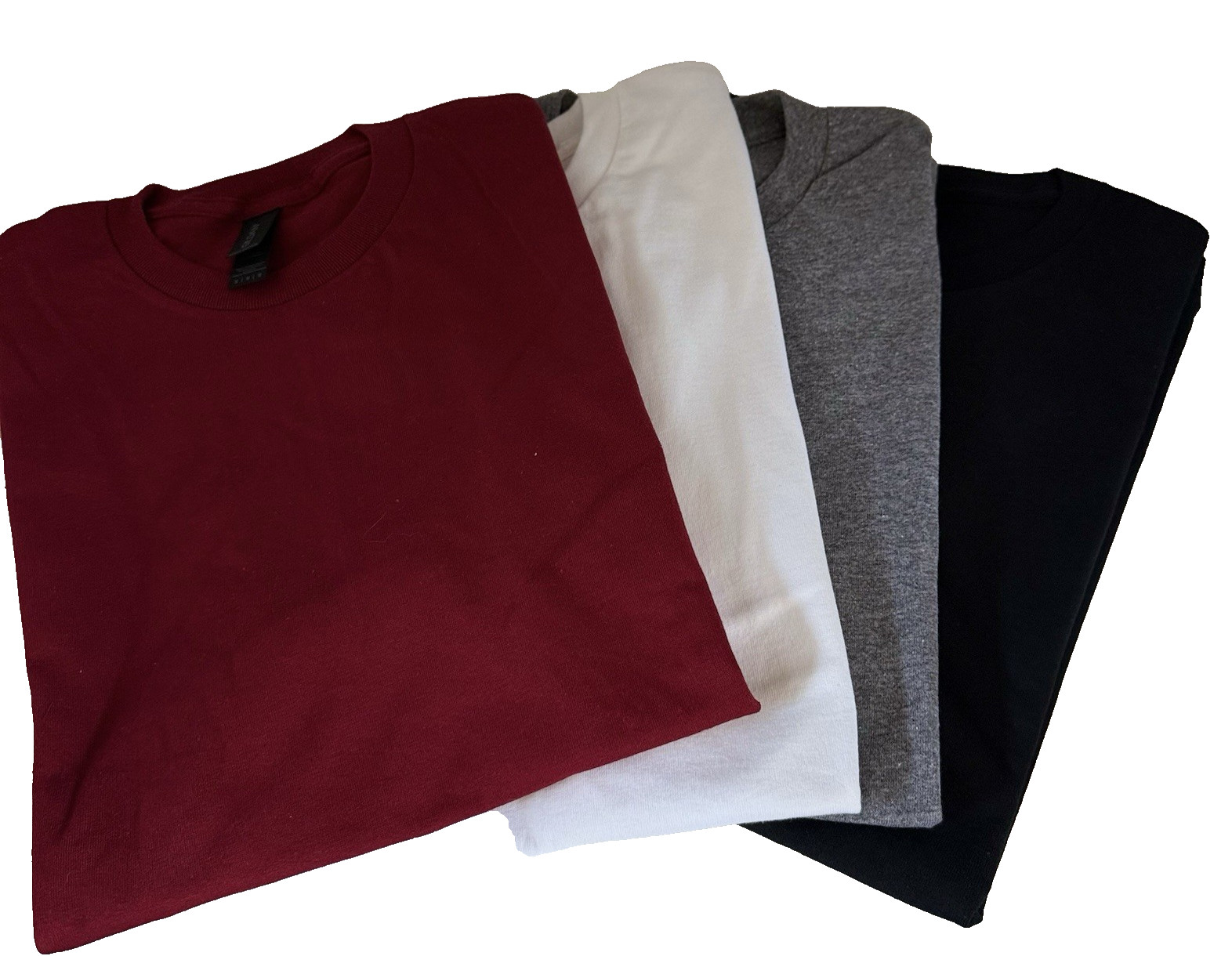 4 Pack Of Gildan Adult Heavy Cotton Stylish -Casual Plain T-Shirt – G500 Sz M