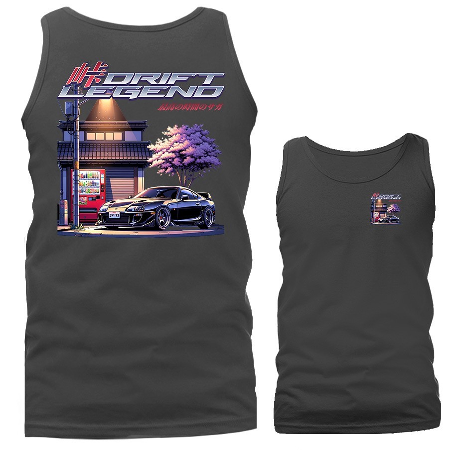 Drift Legend Imported Tuned Custom JDM Sports Car Tank Top