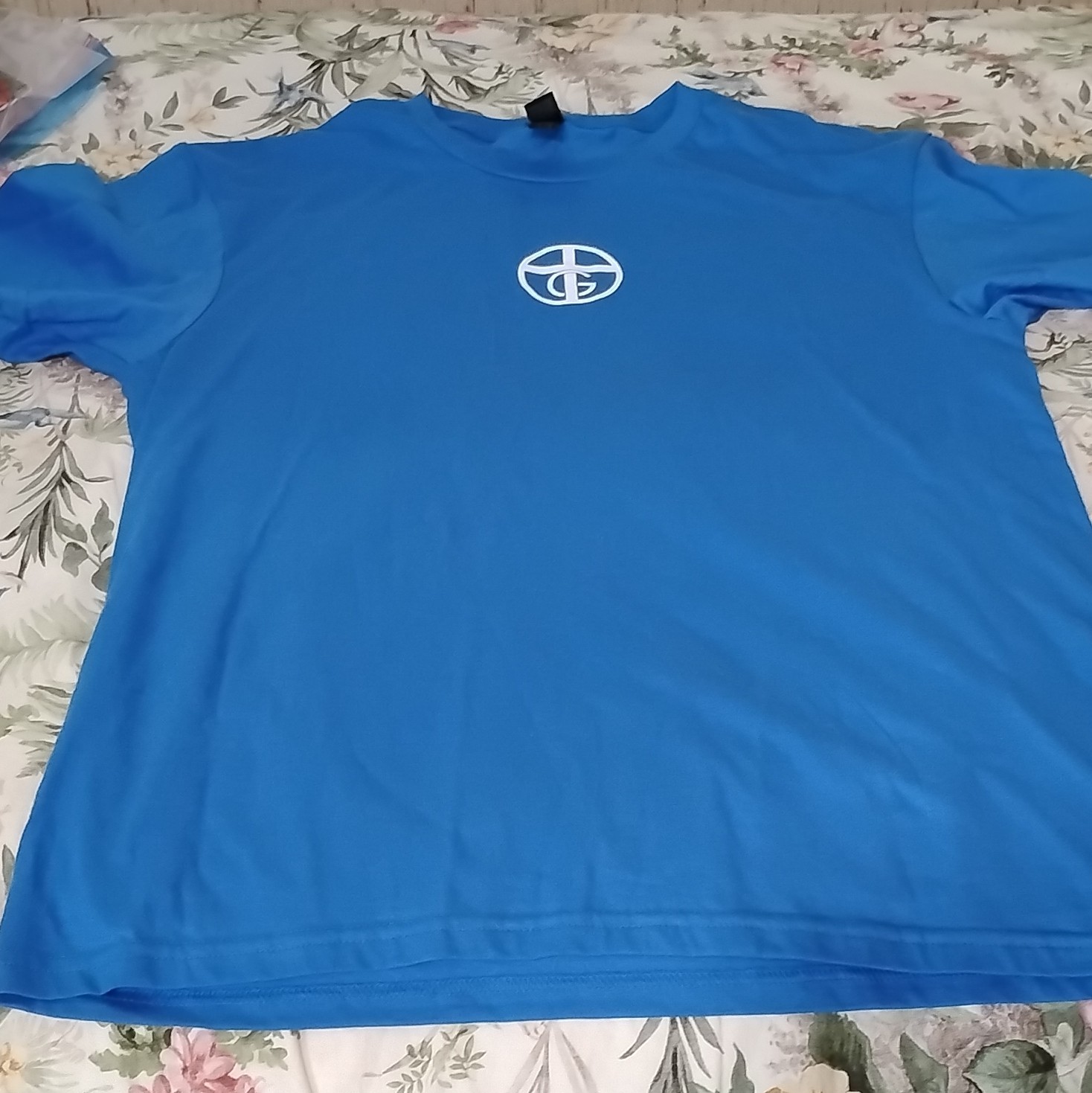 Gildan One True God Men’s Blue T-Shirt size med inspirational saying