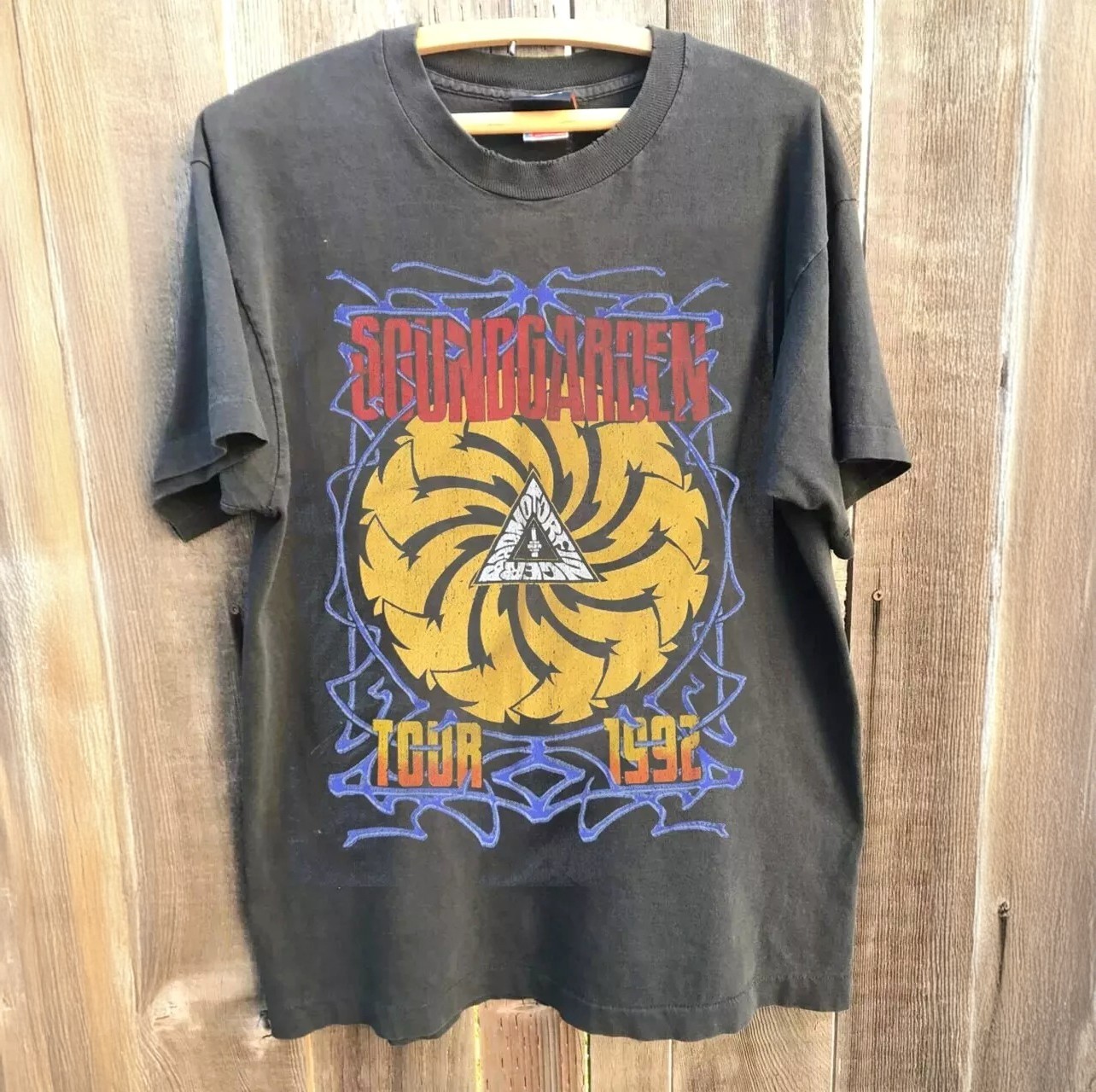 Soundgarden North American Tour Seattle Grunge Rock Concert Tee
